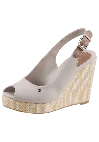 Keilsandalette »ICONIC ELENA SLING BACK WEDGE«