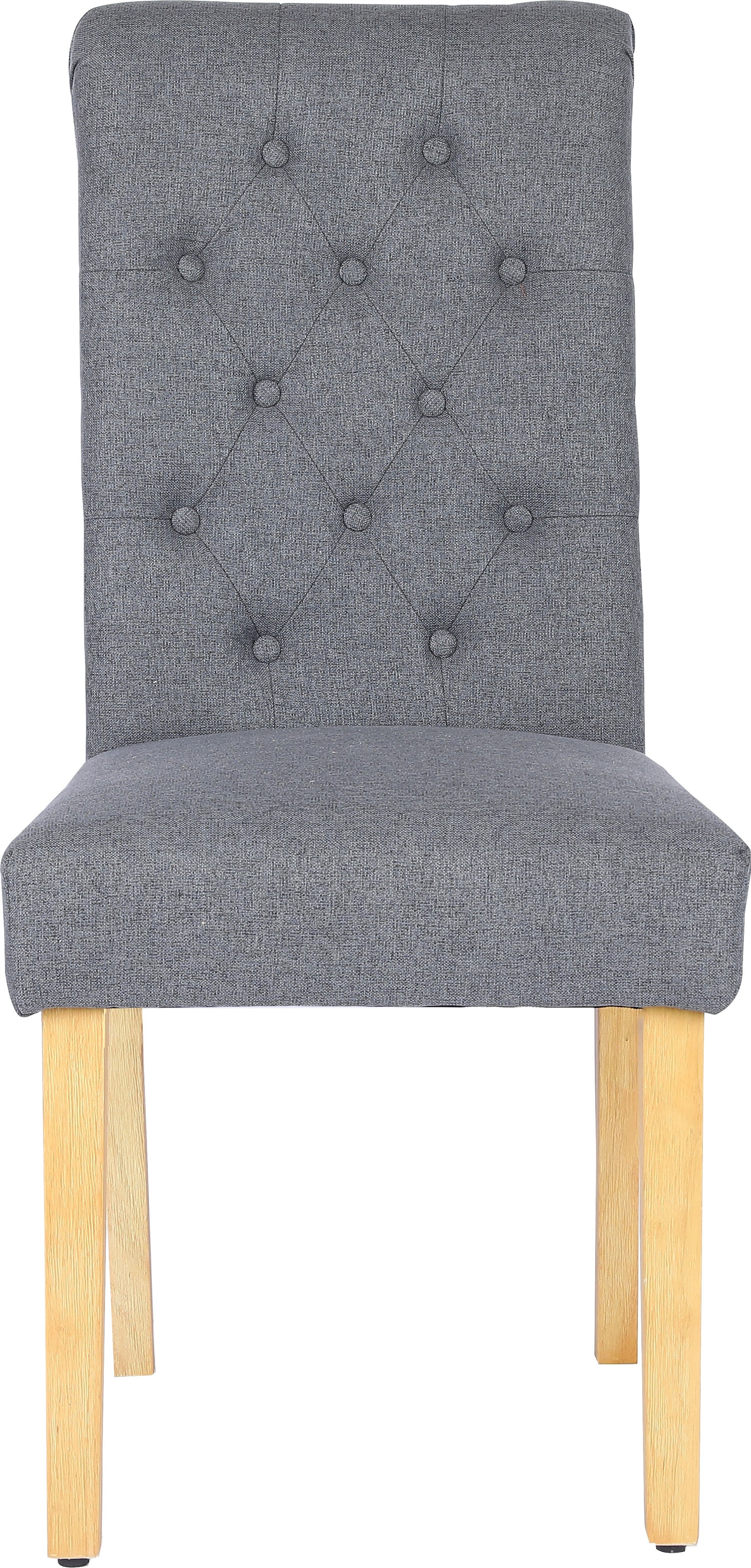 Home affaire Esszimmerstuhl »Liao«, pflegeleichter Webstoff Bezug, Knopfheftung, Sitzhöhe ca. 51 cm