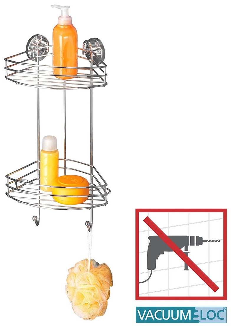 WENKO Duschablage »Vacuum-Loc 2 Etagen«, 2 Etagen auf Raten | BAUR