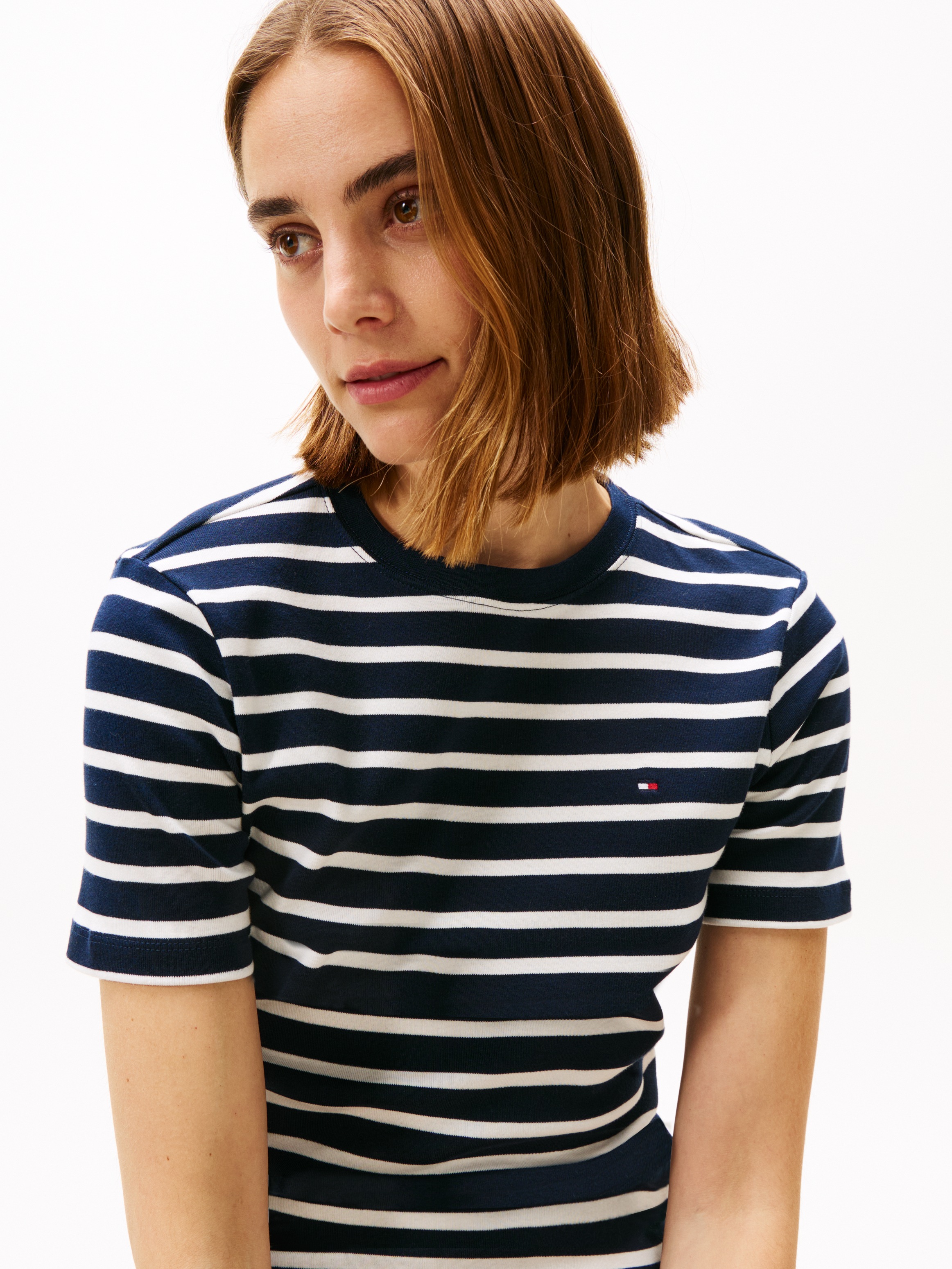 Thumbnail - Tommy Hilfiger T-Shirt "SLIM CODY C-NK SS" Baumwolle, slim fit