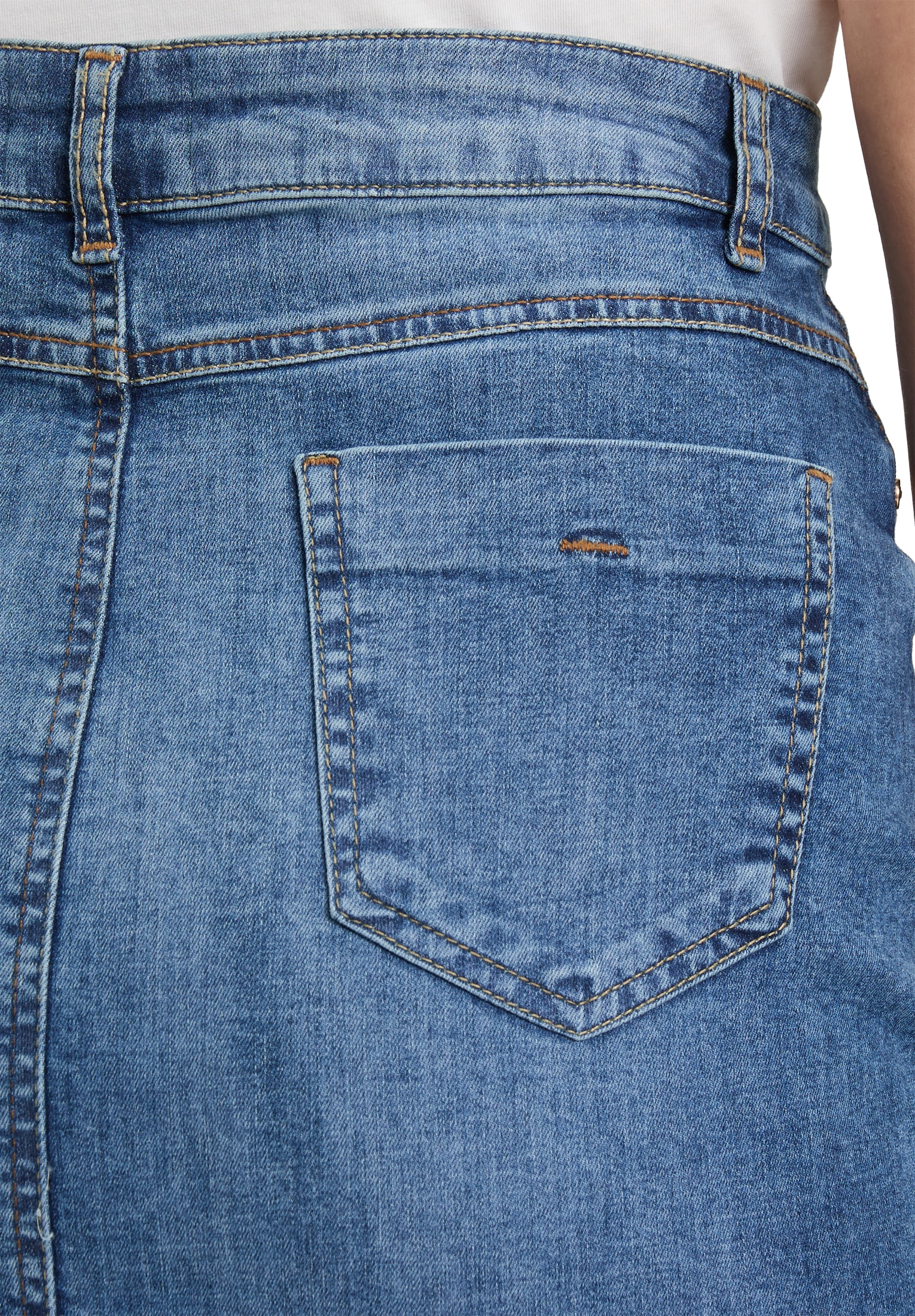 Cartoon Maxirock »Cartoon Jeansrock mit Waschung«