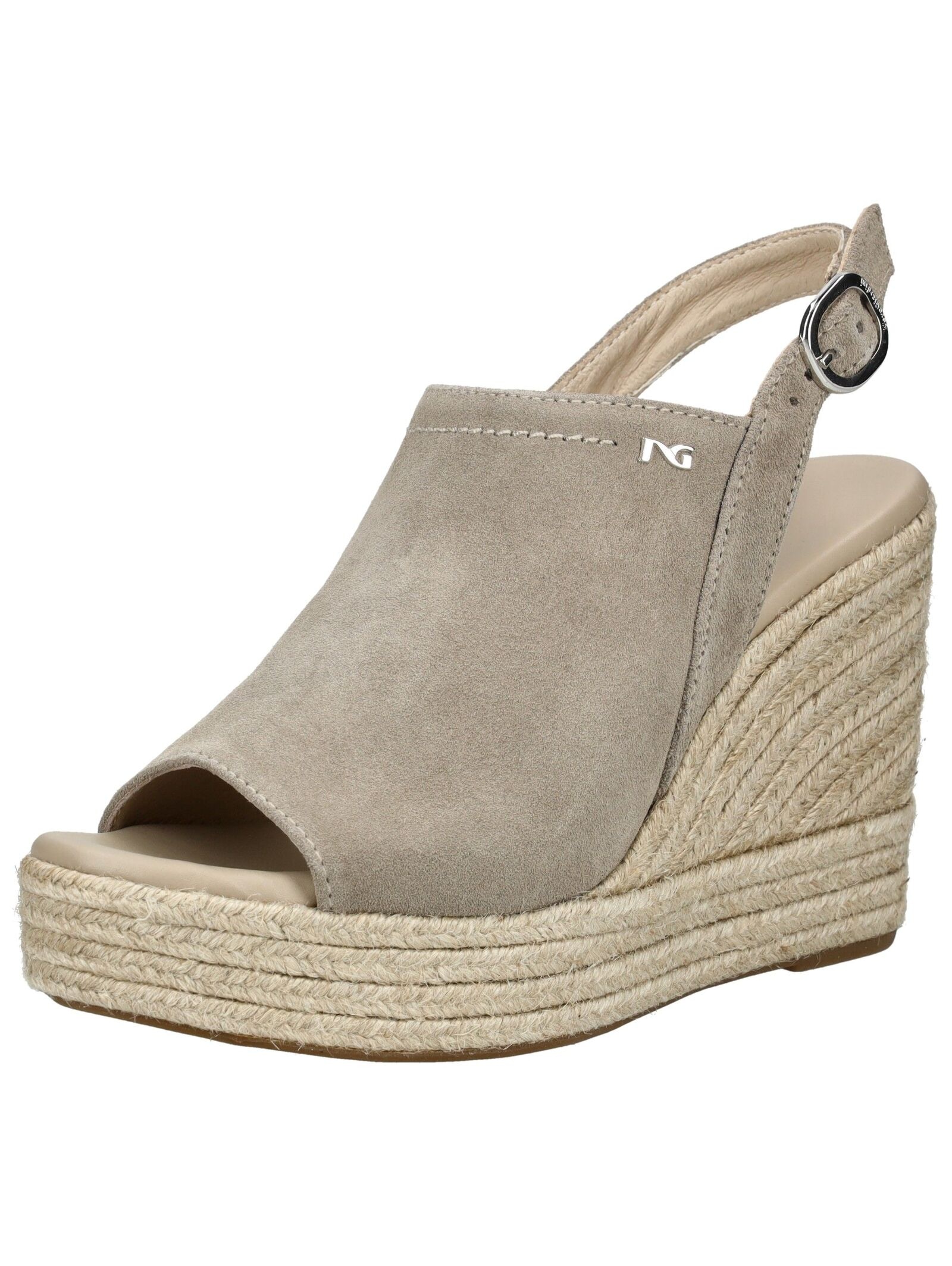 Nero Giardini Peeptoepumps "Nero Giardini Sandalen Veloursleder" günstig online kaufen