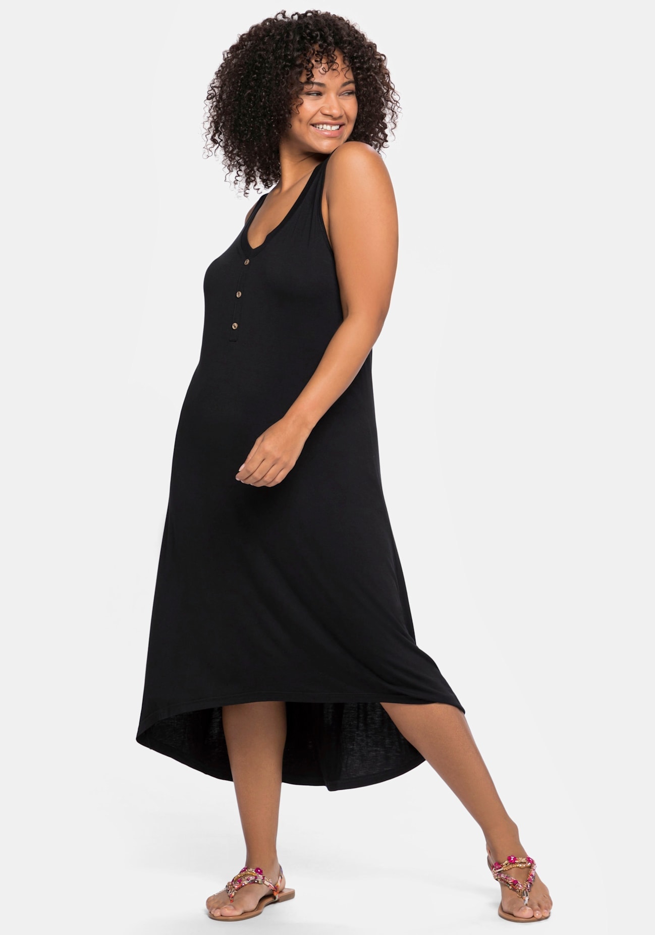 Sheego Sommerkleid "Strandkleid" günstig online kaufen