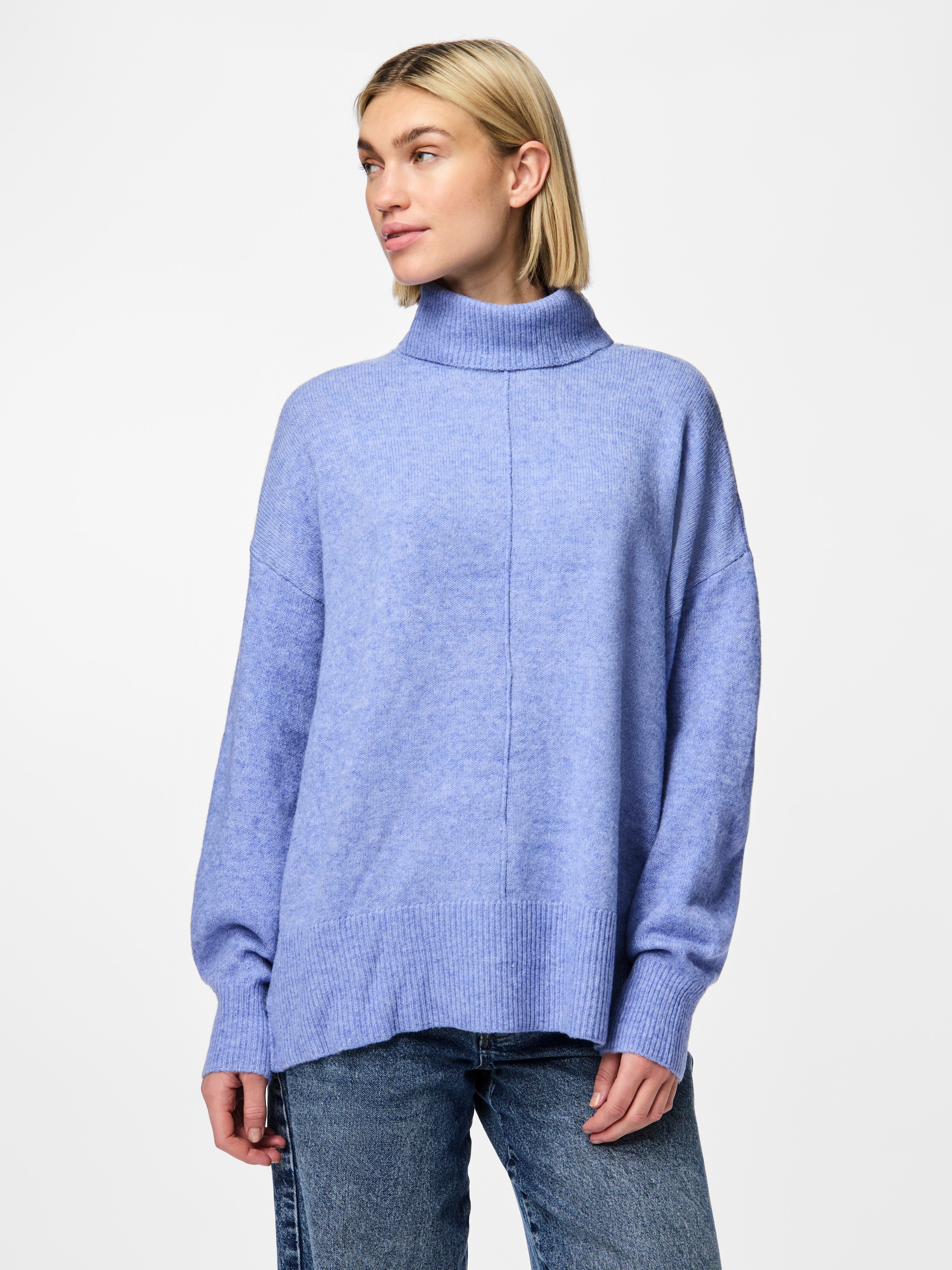 pieces Rollkragenpullover "PCMALOU LS ROLLNECK KNIT NOOS BC" günstig online kaufen