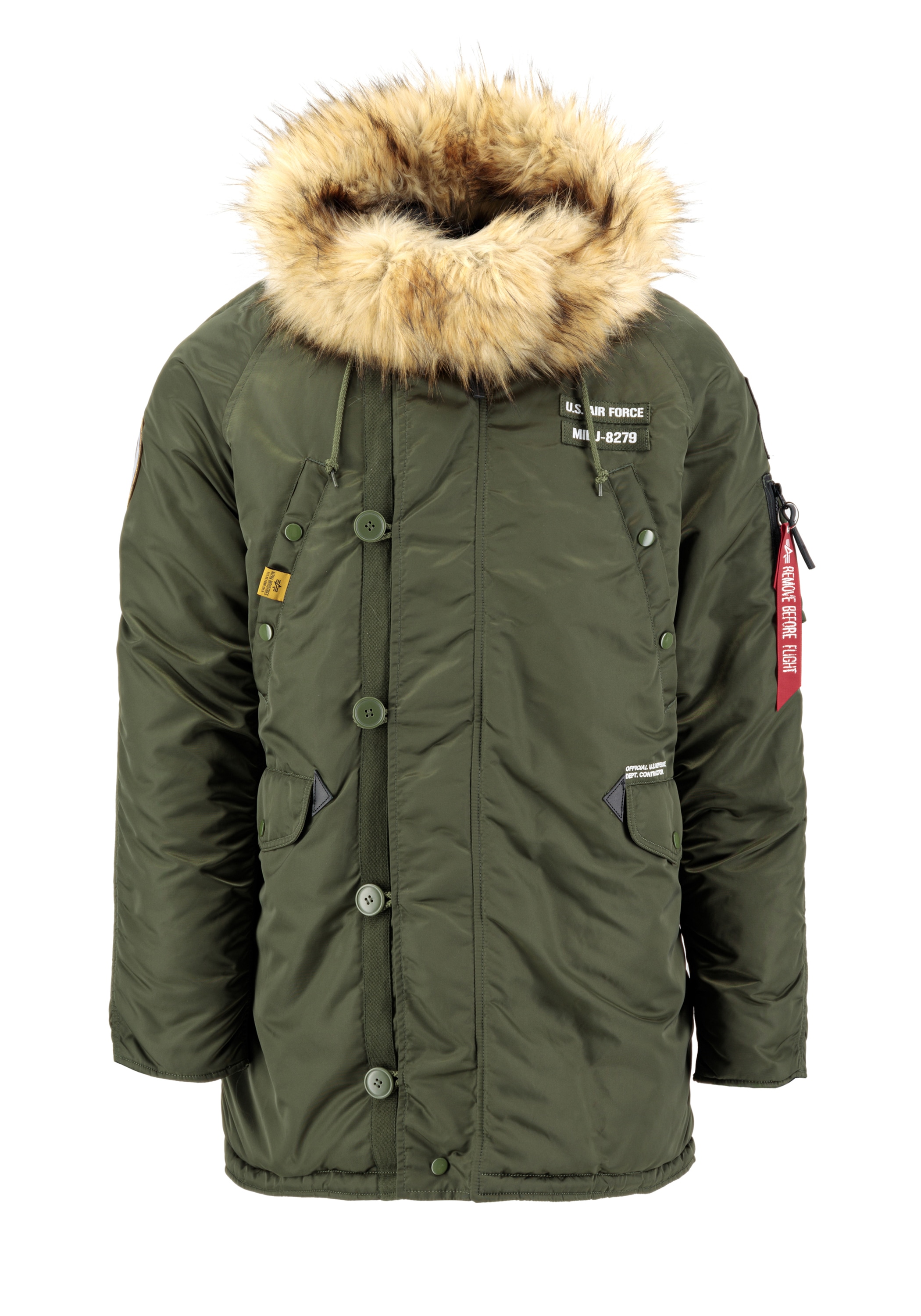 Alpha Industries Winterjacke "Alpha Industries Men - Cold Weather Jackets N-3B Airborne"