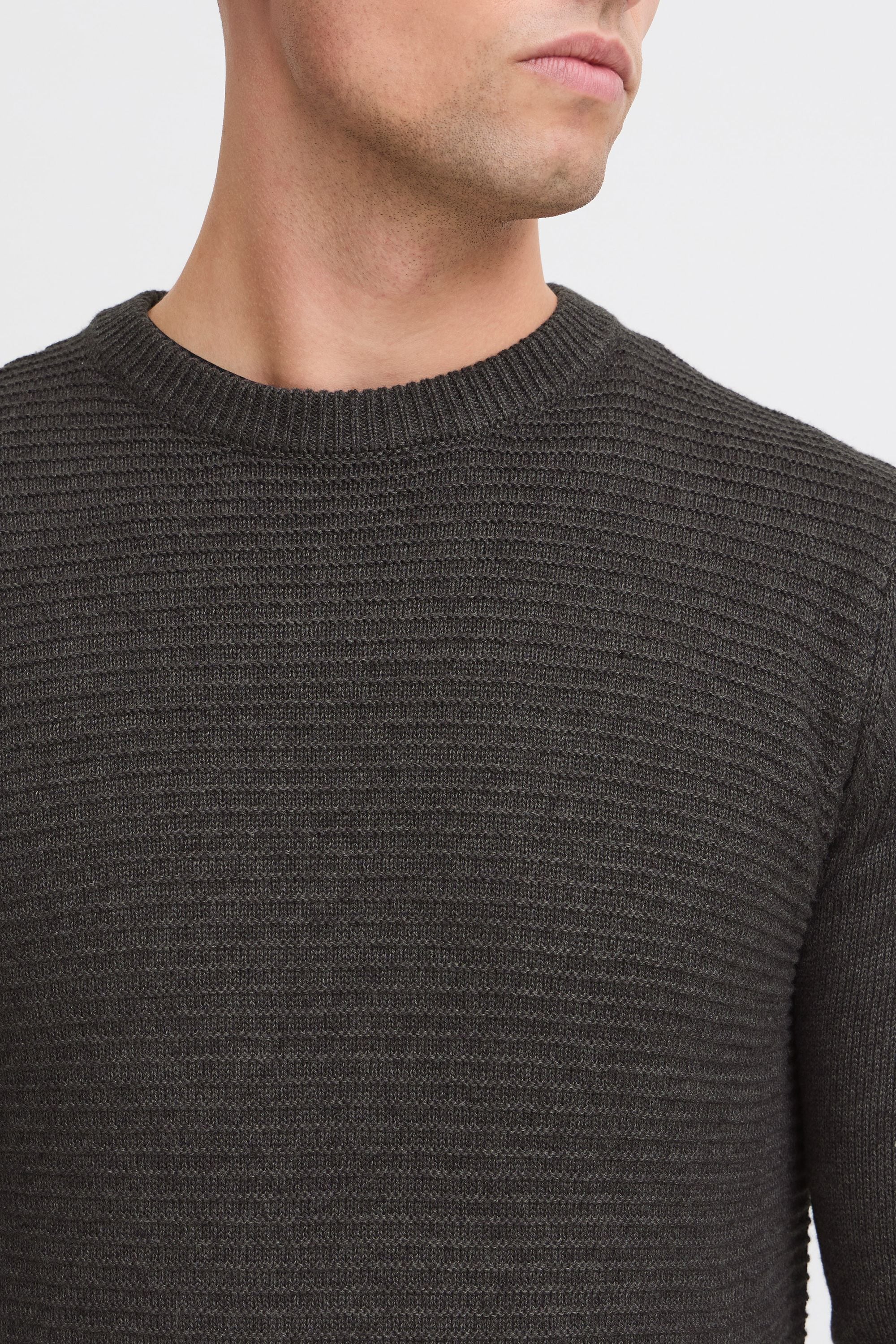 Indicode Strickfleece-Pullover »Strickpullover IDRicardo«