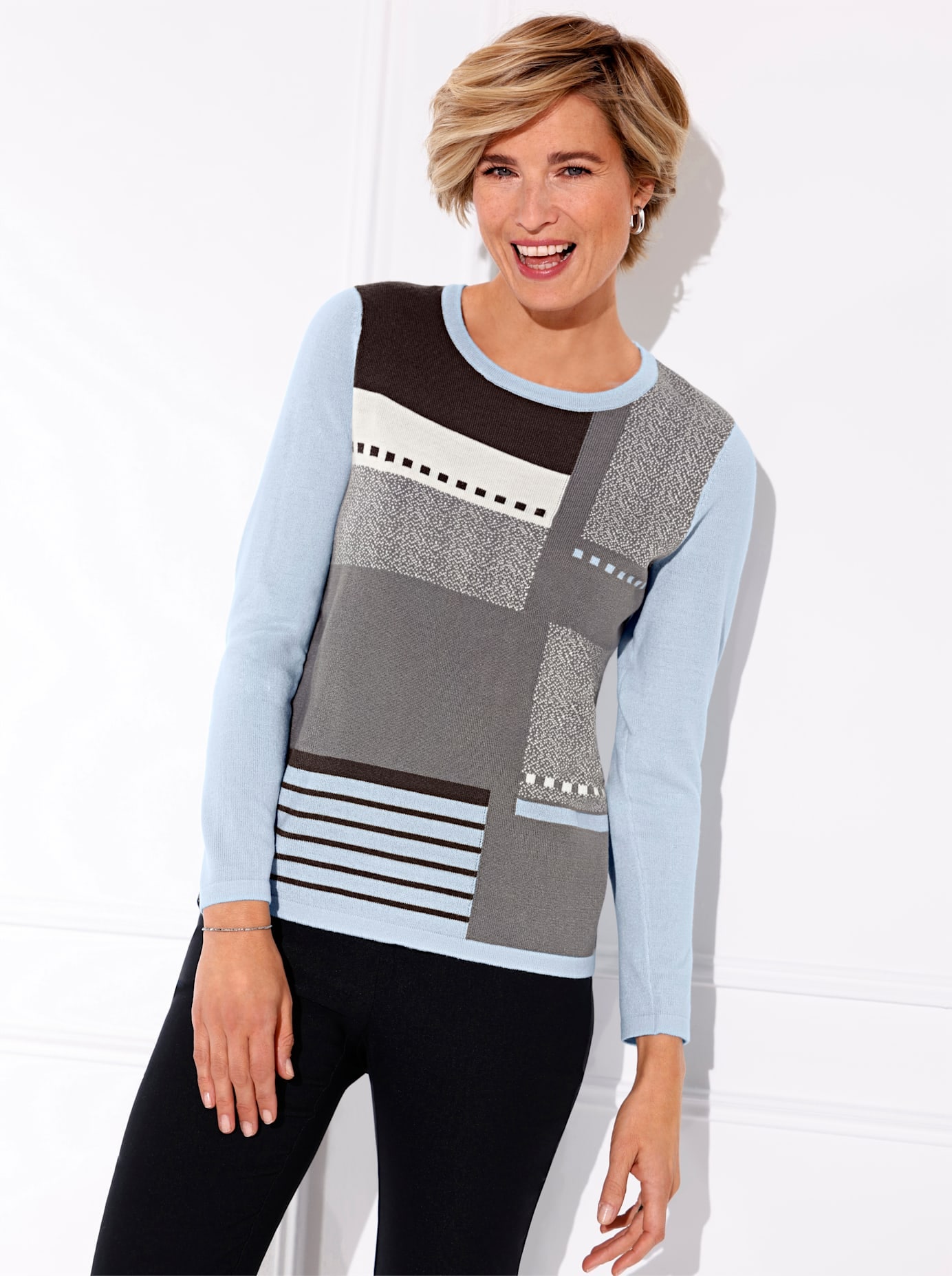 Classic Basics Strickpullover "Langarm-Pullover" günstig online kaufen