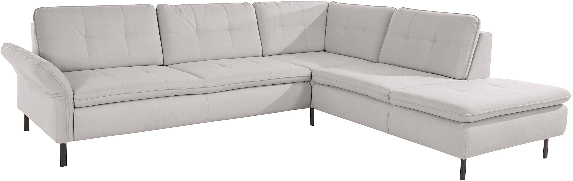 INOSIGN Ecksofa »Birkholm L-Form«, Armlehnverstellung, auch in Easy Clean Bezug - mit Wasser zu reinigen