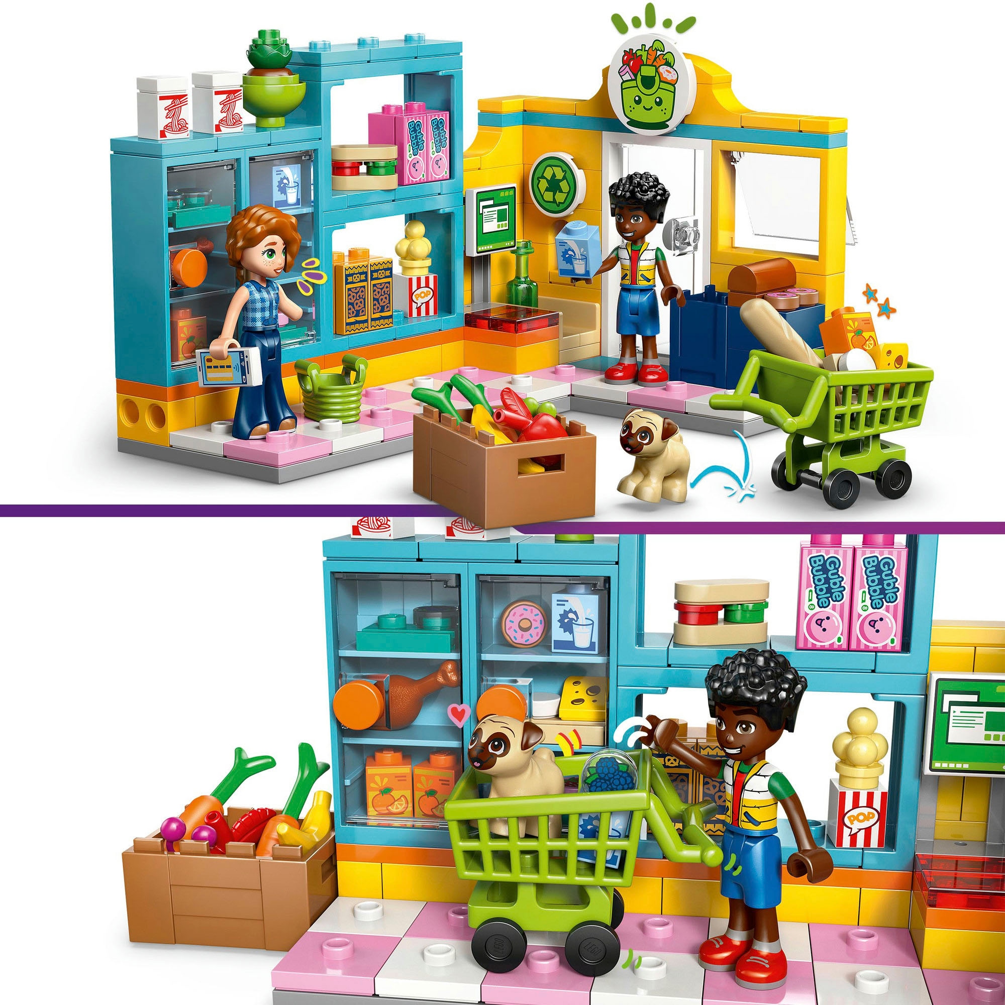 LEGO® Konstruktionsspielsteine »Heartlake City Mini-Markt (42680), LEGO Friends« Made in Europe