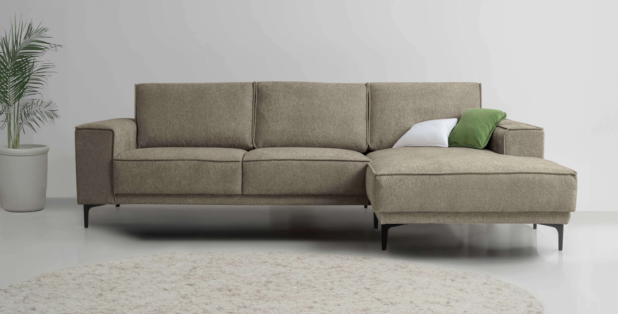 Places of Style Ecksofa "Oland", 280 cm, im zeitlosem Design und hochwertig günstig online kaufen