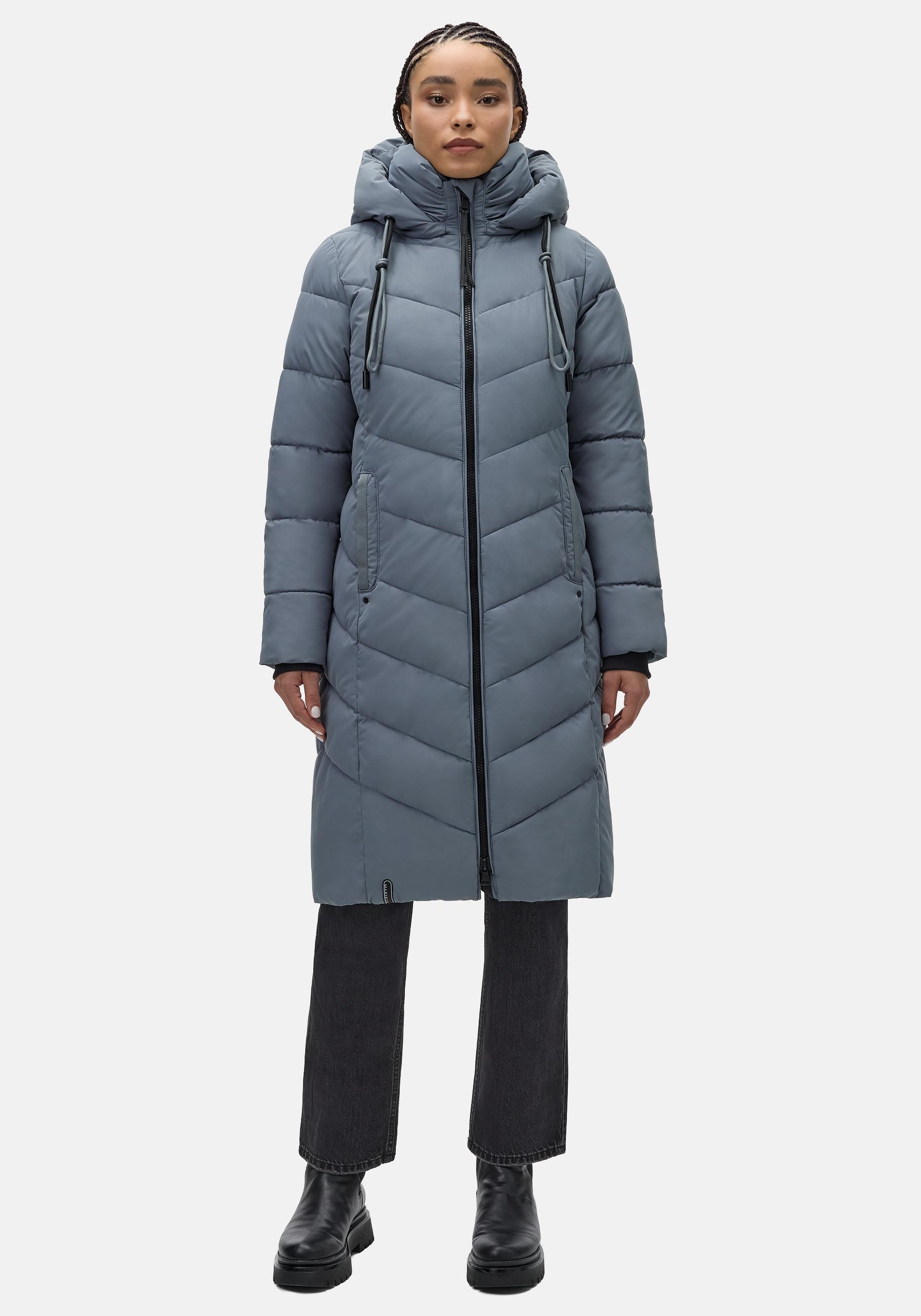 Marikoo Steppmantel "Sahnekatzii XIV-1" Wintermantel mit kuschlig warm wattiertem Kragen