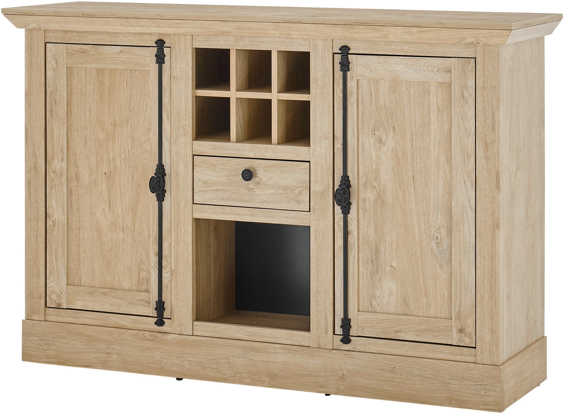 Home affaire Highboard "Cornwall, Kommode im Landhausstil, Schrank, Sideboa günstig online kaufen