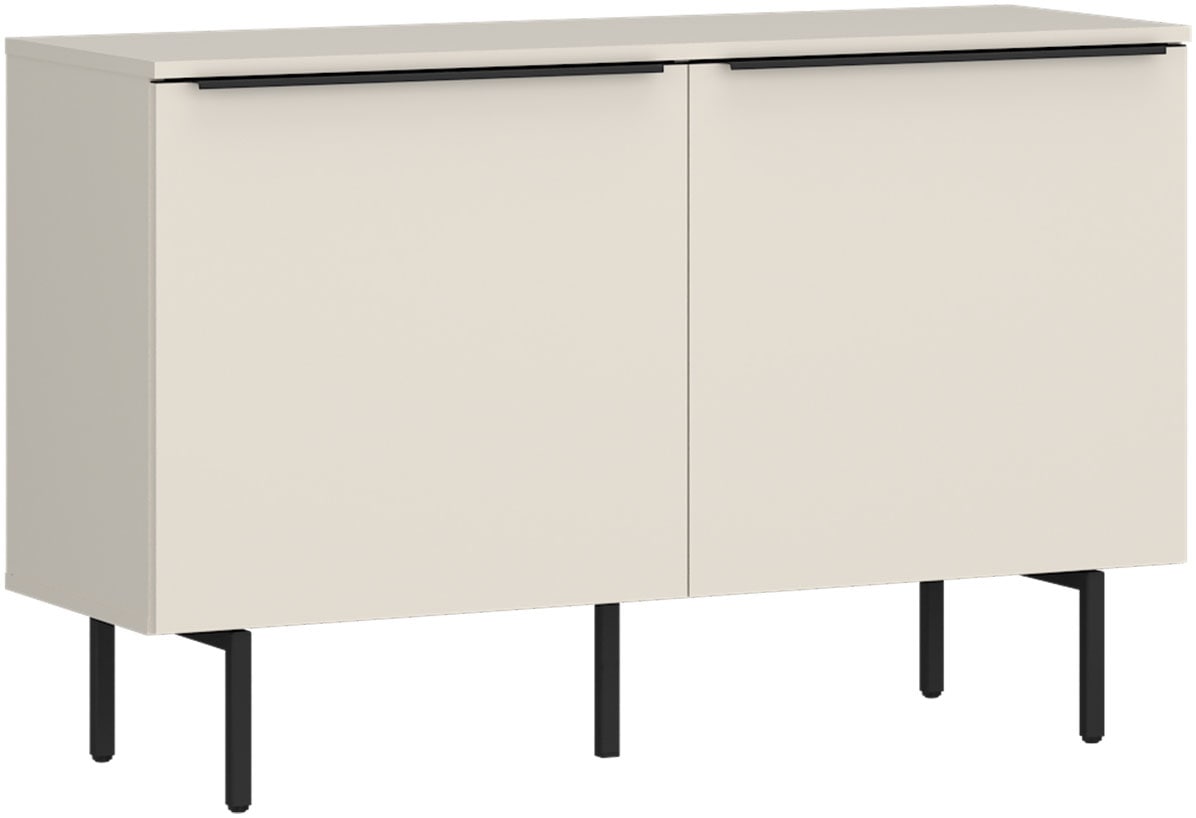 TOM TAILOR HOME Kommode Sideboard mit 2 Türen, Softclose,viel Stauraum mit Farbkick