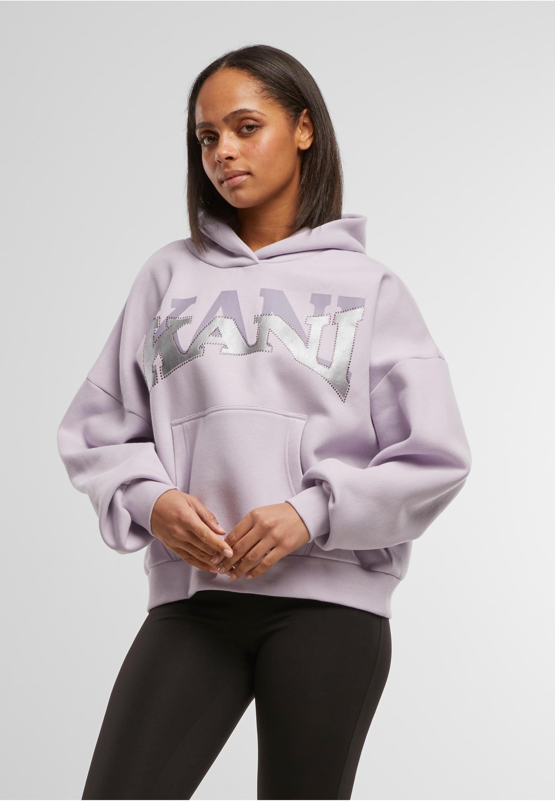 Karl Kani Kapuzenpullover »Karl Kani KK Woven Signature Glitter Os Hoodie«, (1 tlg.)