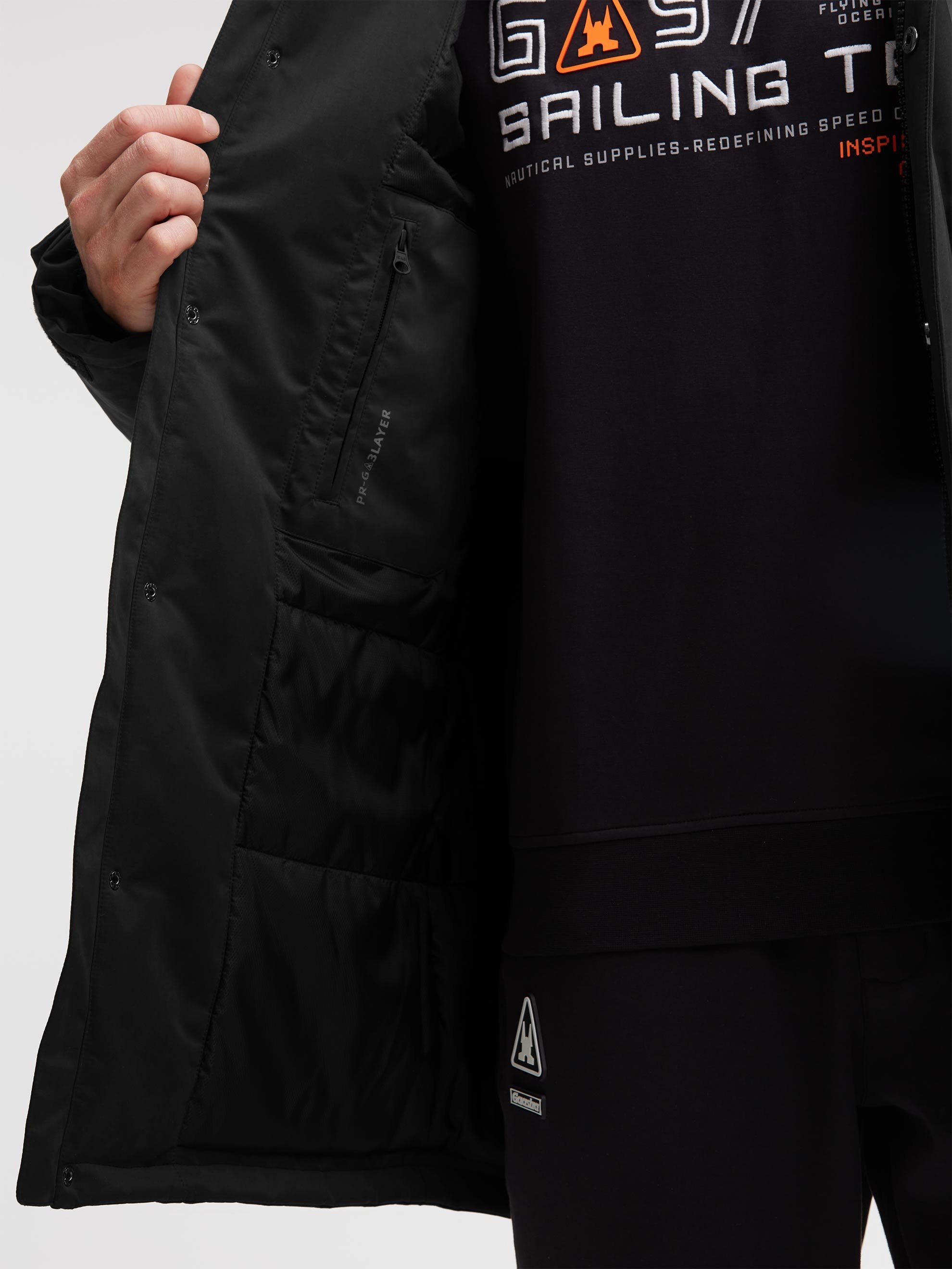 Gaastra Outdoorjacke mit Kapuze mit vielen Taschen