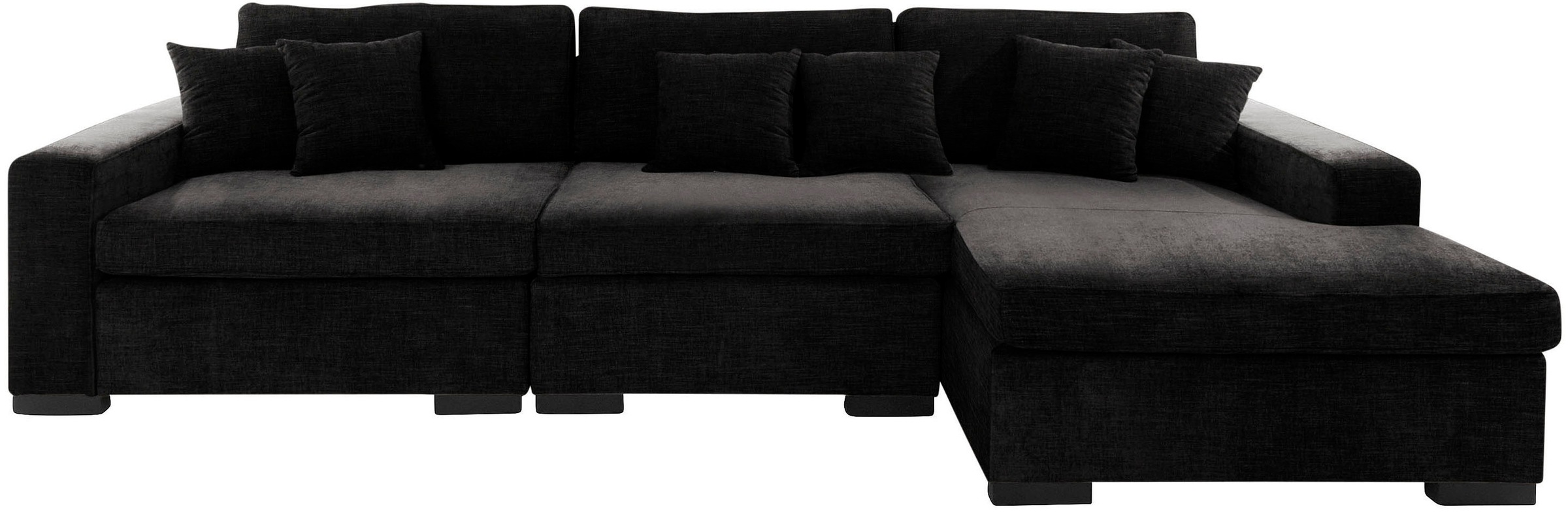 Home affaire Ottomane "Skara L-Form", Lounge-Sofa mit Federkernpolsterung, günstig online kaufen