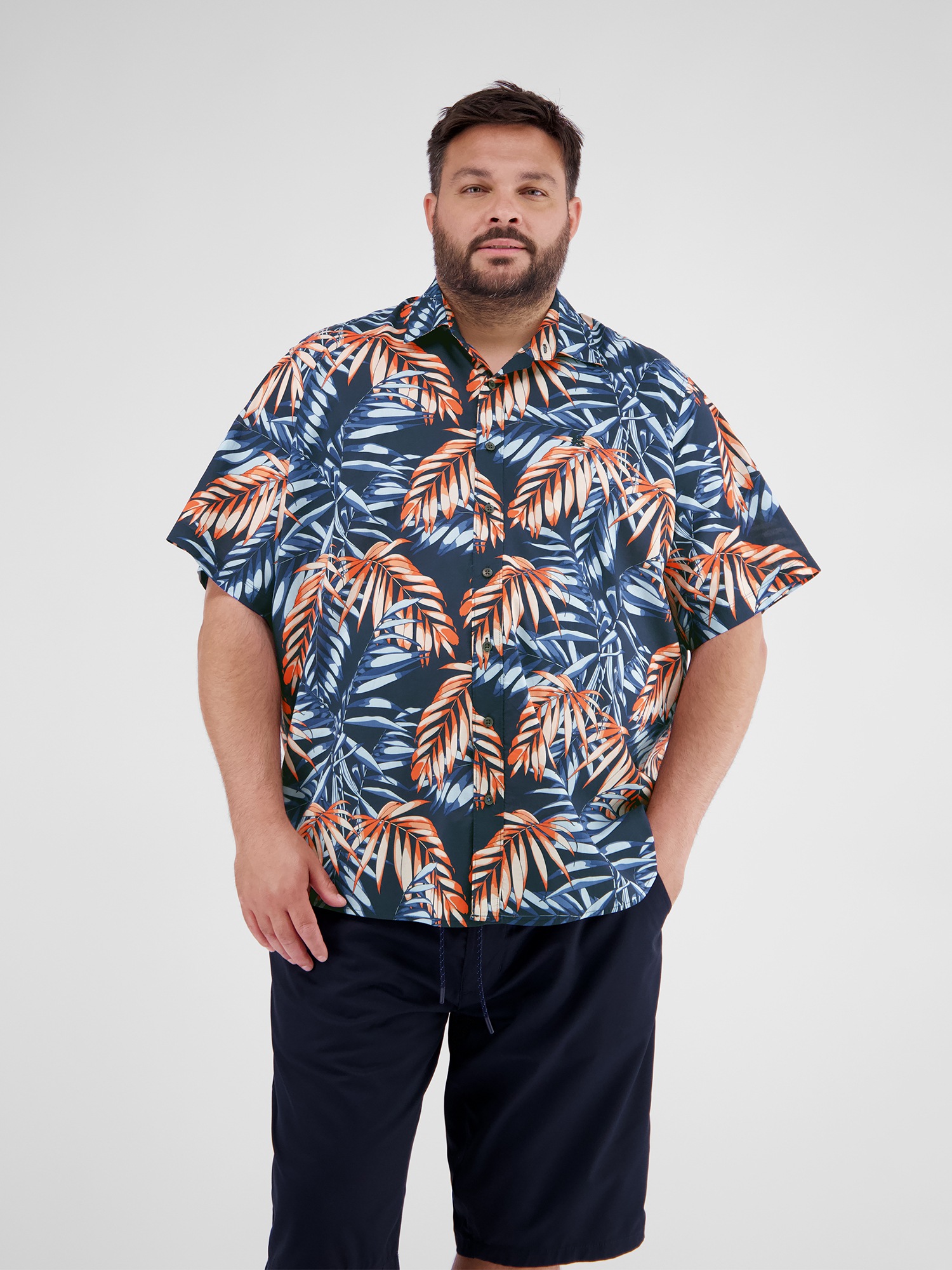 LERROS Kurzarmhemd "Hawaiihemd in den Größen 3XL bis 6XL" günstig online kaufen