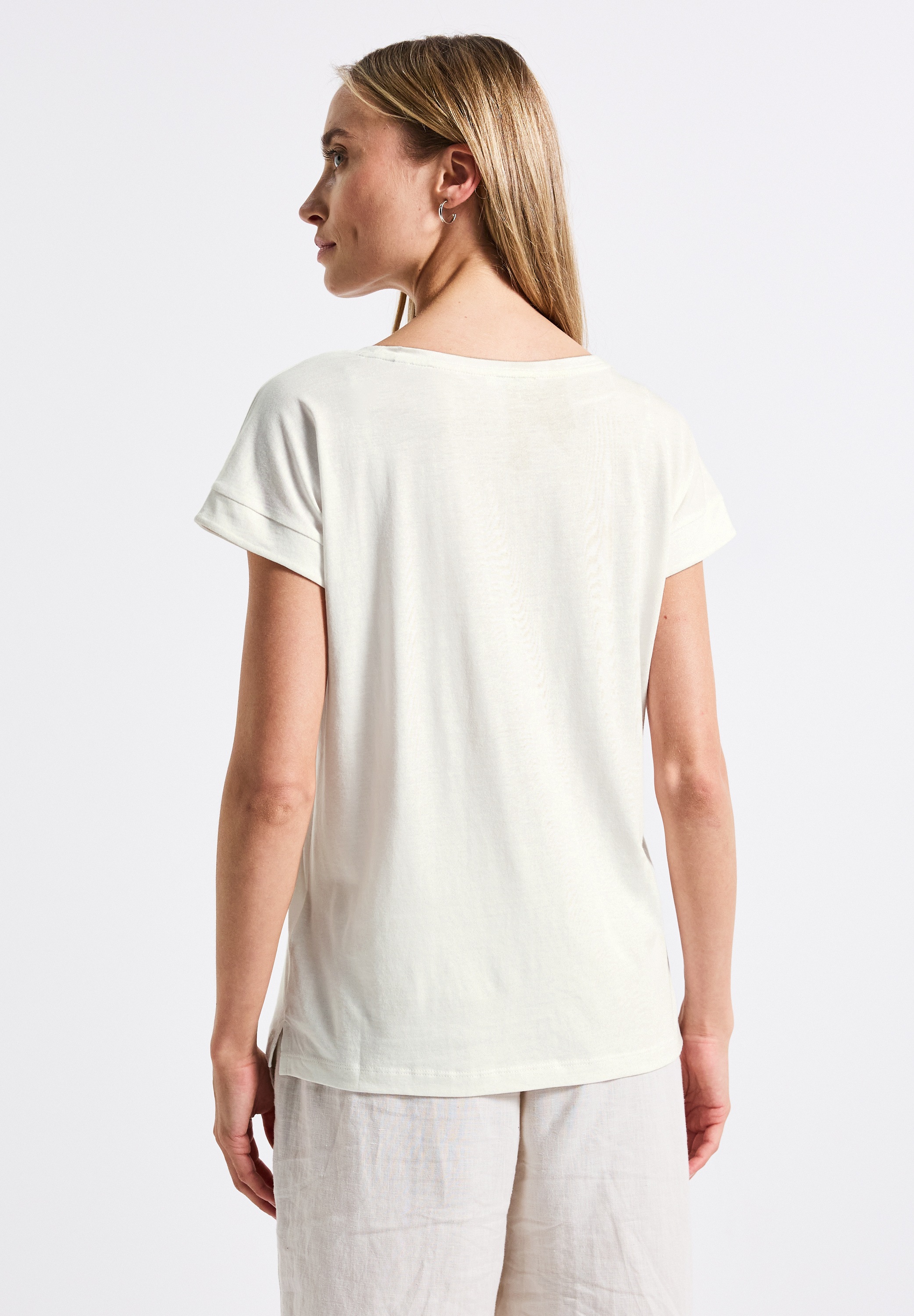 STREET ONE T-Shirt, mit Rundhalsausschnitt