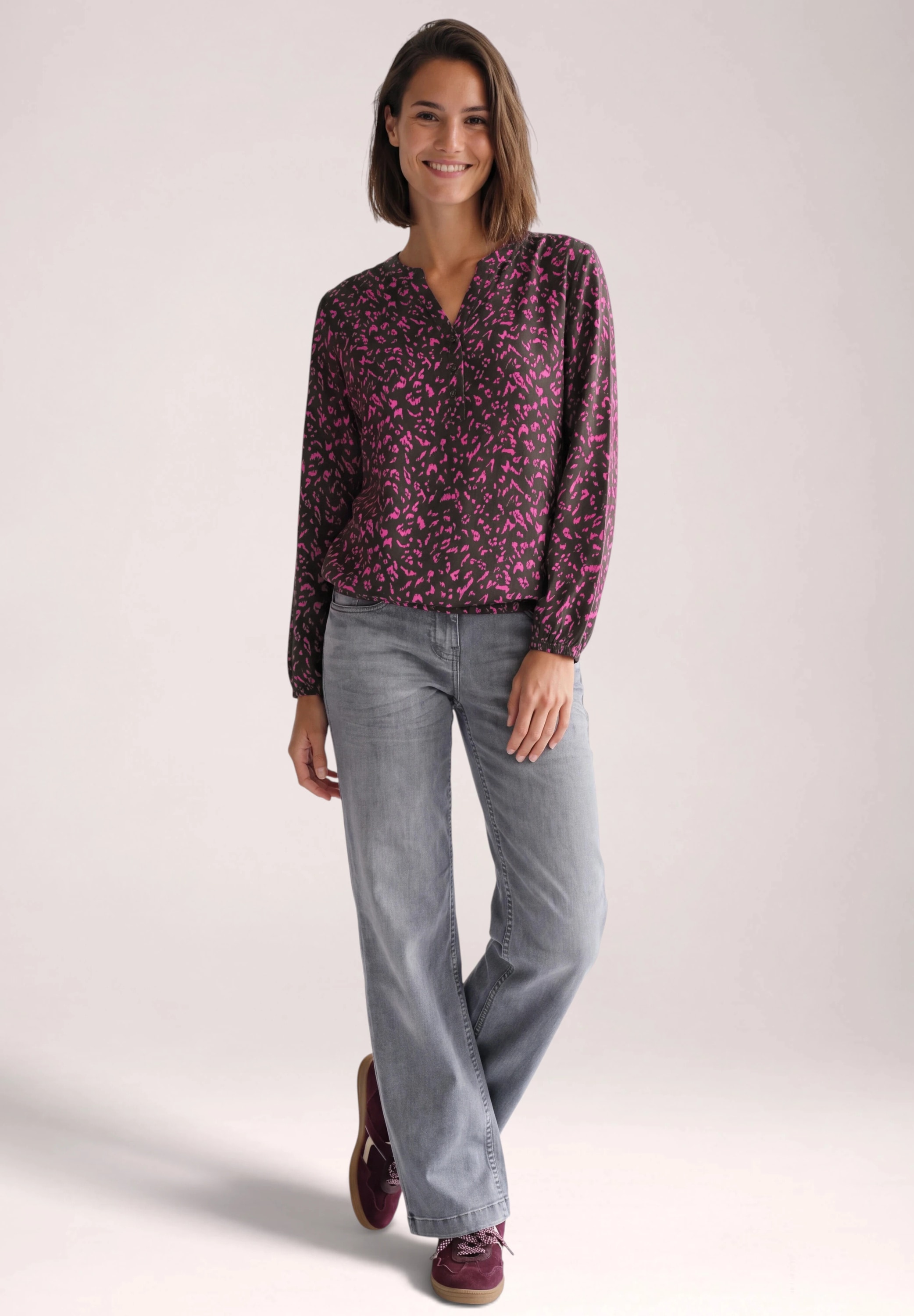 Cecil Shirtbluse aus softer Viskose