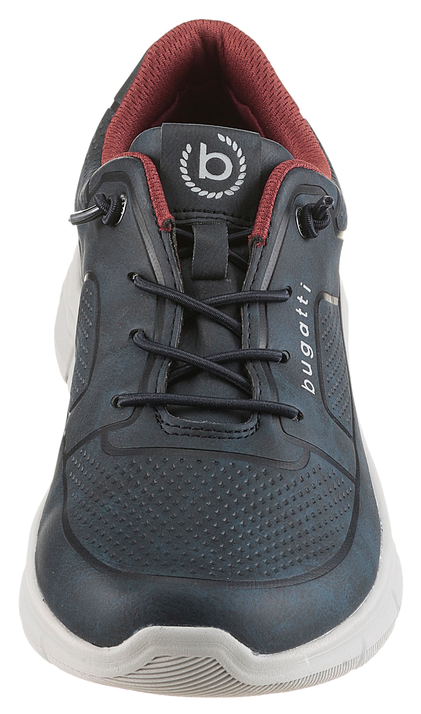 bugatti Slip-On Sneaker, Sneaker, Schlupfschuh, Freizeitschuh mit Logoverzierung