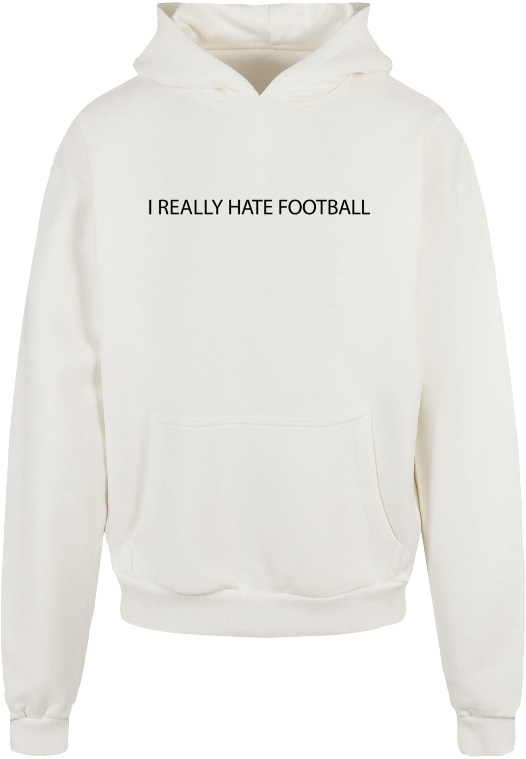 Merchcode Kapuzensweatshirt "Merchcode Herren Hate Football Ultra Heavy Hoo günstig online kaufen