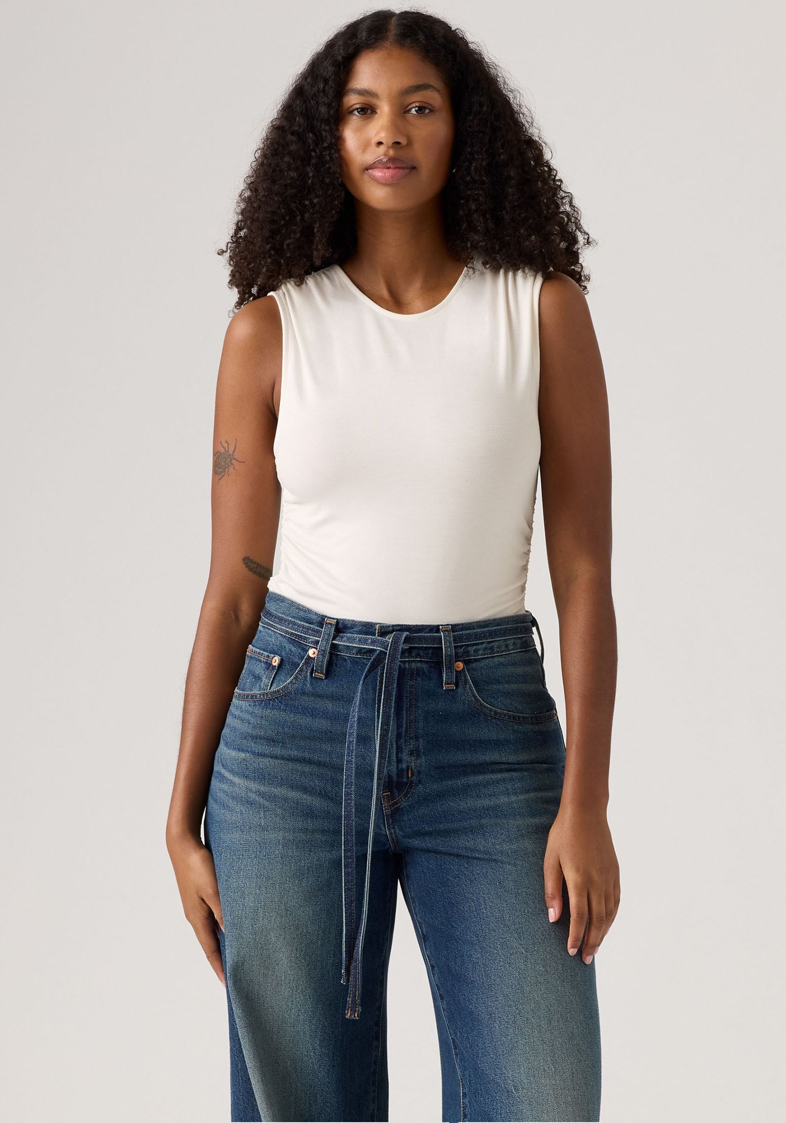Levis Tanktop "CRYSTAL RUCHED TO", mit seitlicher Raffung günstig online kaufen