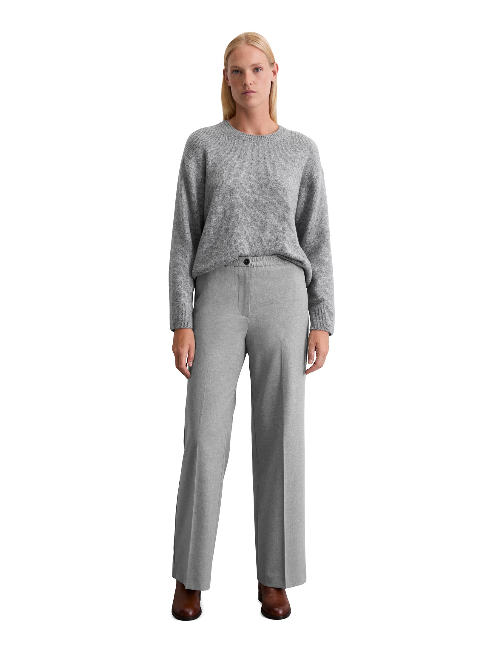 Marc O'Polo Strickpullover »aus softem Schurwolle-Mix«