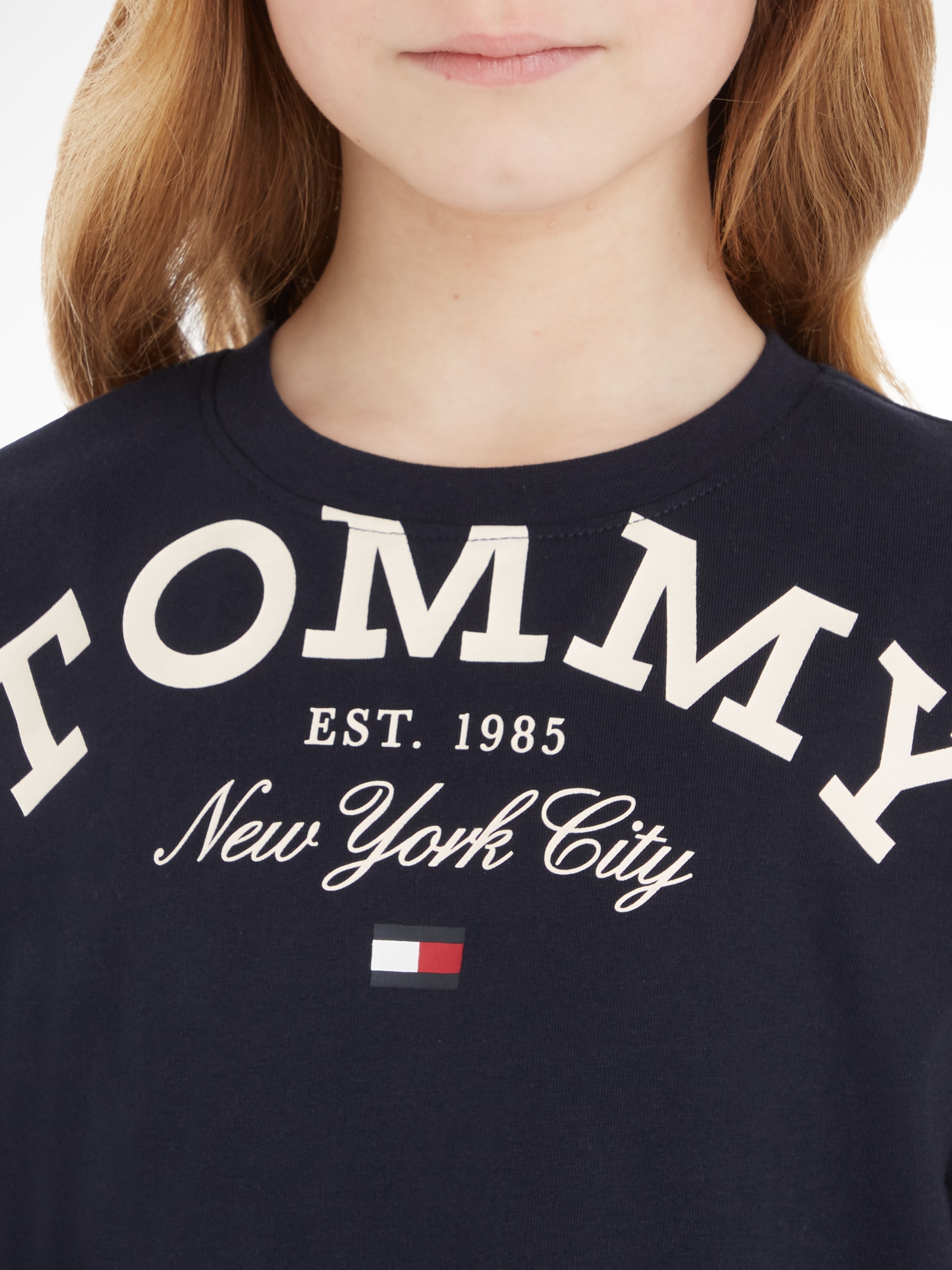 Tommy Hilfiger T-Shirt »TOMMY LOGO TEE S/S« | BAUR