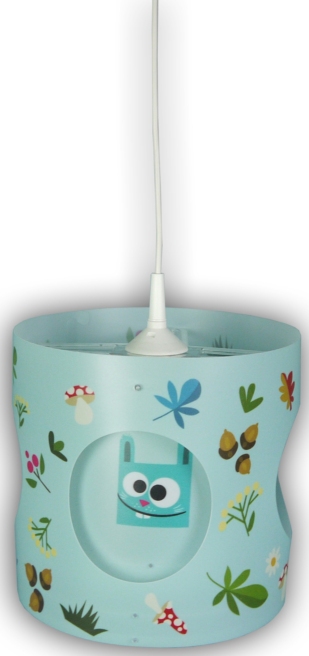 NIERMANN Hängeleuchte "Dreh-Pendelleuchte Zanimo", 1, Ø 25cm H: 27cm, 1 Stk., bunt, Kinderzimmer, Leuchten, Kinderzimmer, Kinderlampe