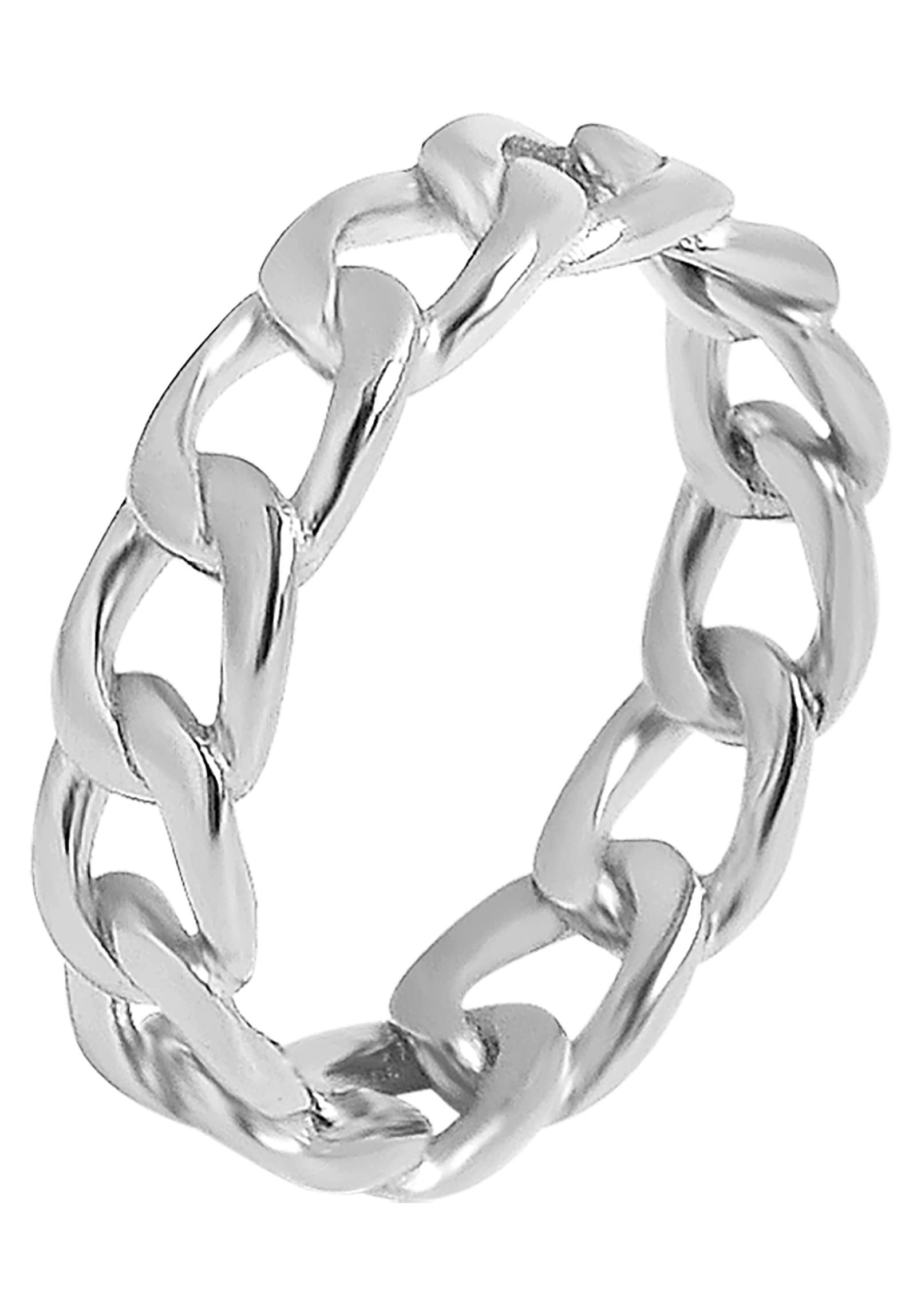 AKZENT Fingerring »Silvana, silberfarbig, langlebig«