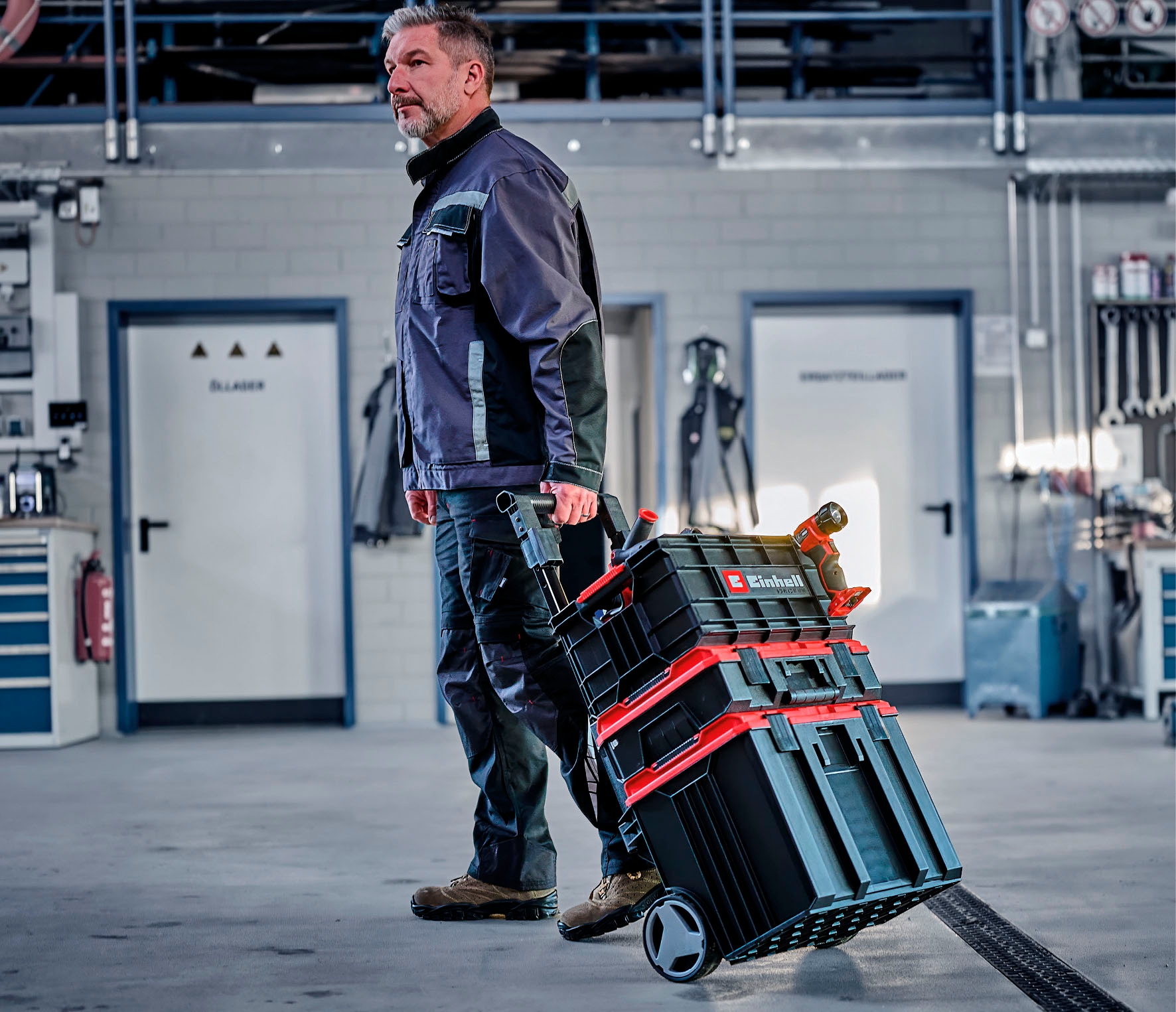 Einhell Werkzeugbox »Systemkoffer E-Case« Werkzeugkiste