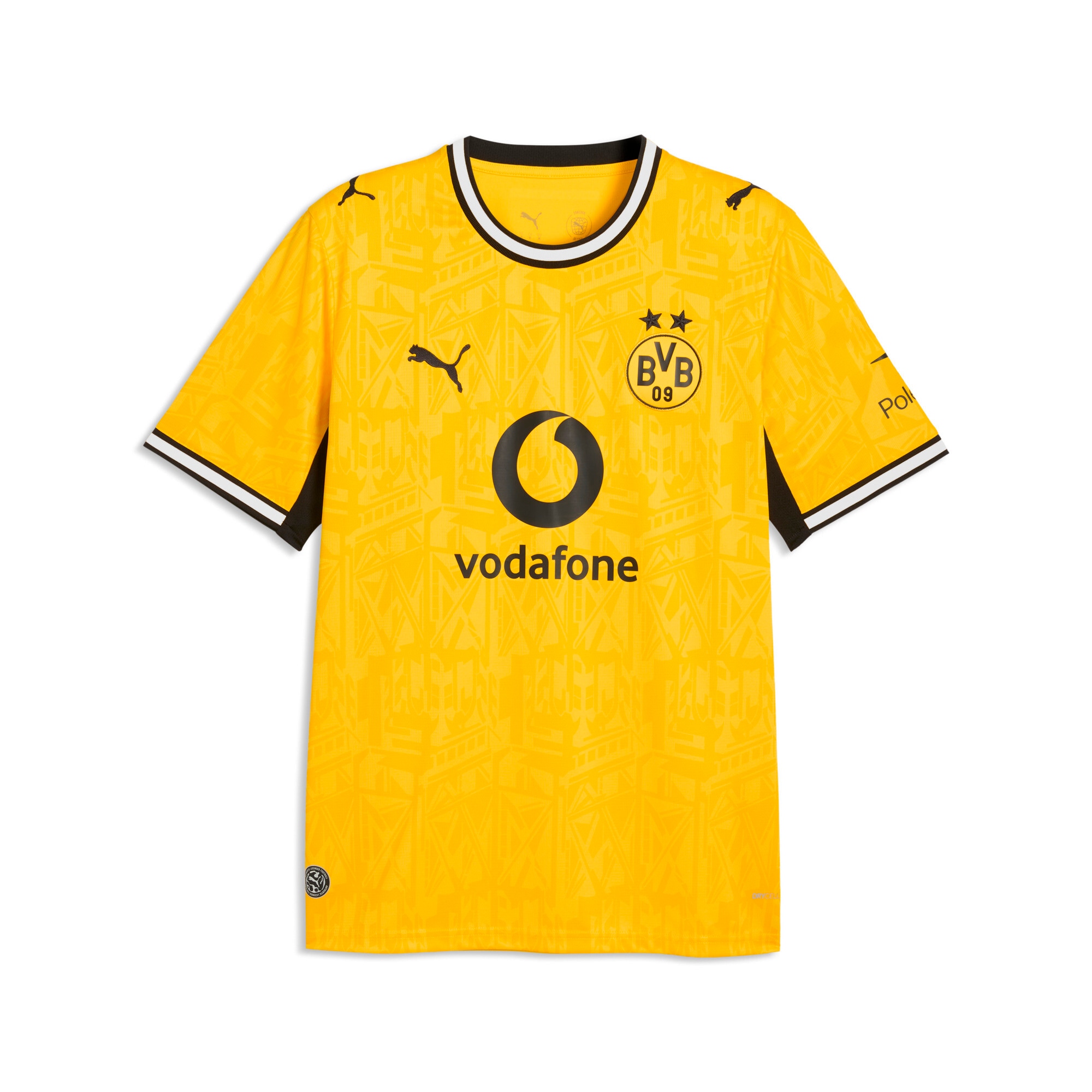 PUMA "BVB HOME JERSEY REPLICA" mit DryCELL-Technologie, Regular Fit, Rundhalsausschnitt
