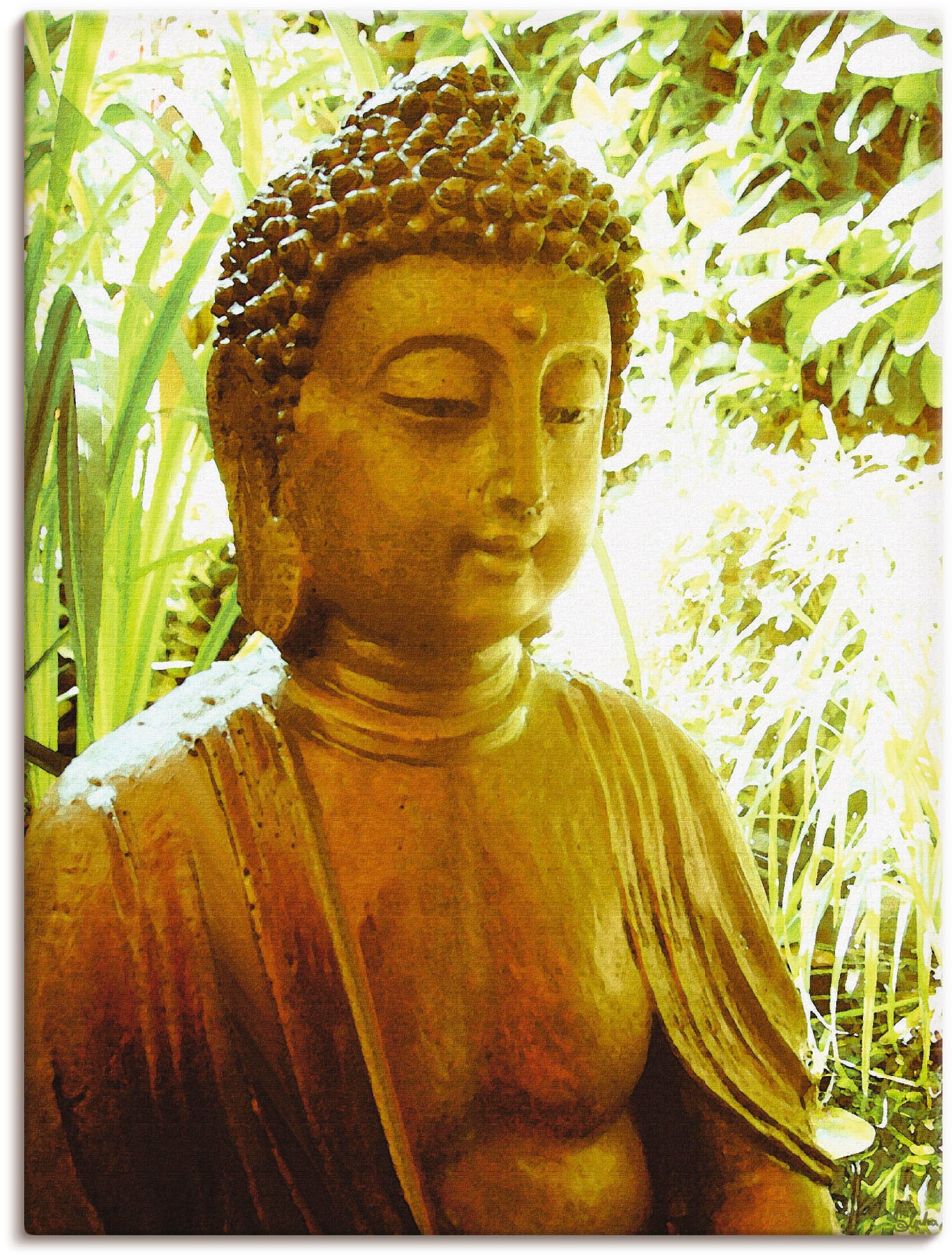 Artland Wandbild "Die Seele von Buddha" Religion 1 Stk. tlg. als Leinwandbild, Poster in verschied. Größen