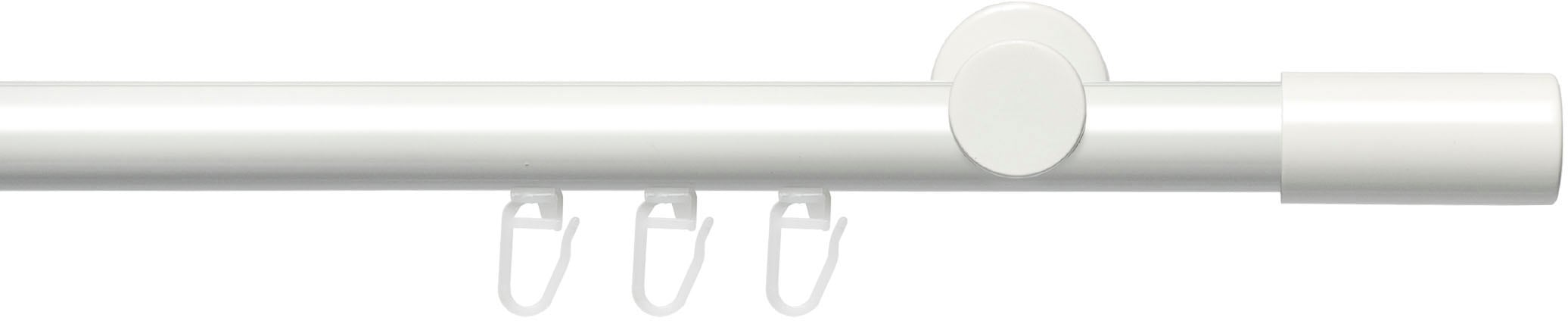 Liedeco Gardinenstange »Innenlaufgarnitur 20 mm Power Zylinder«, 1 läufig- läufig, Fixmaß, Gardinenstange Komplett | BAUR