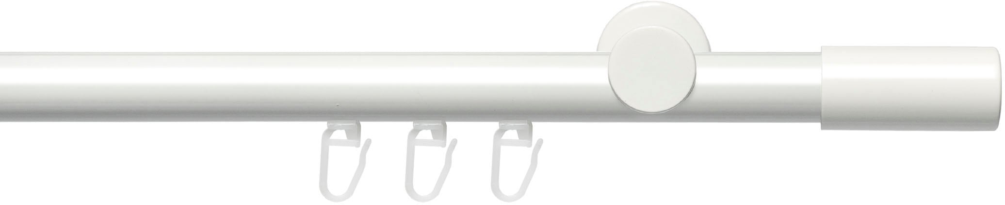 Liedeco "Innenlaufgarnitur 20 mm Power Zylinder" Ø 20 mm 1 läufig-läufig Fixmaß Gardinenstange Komplett