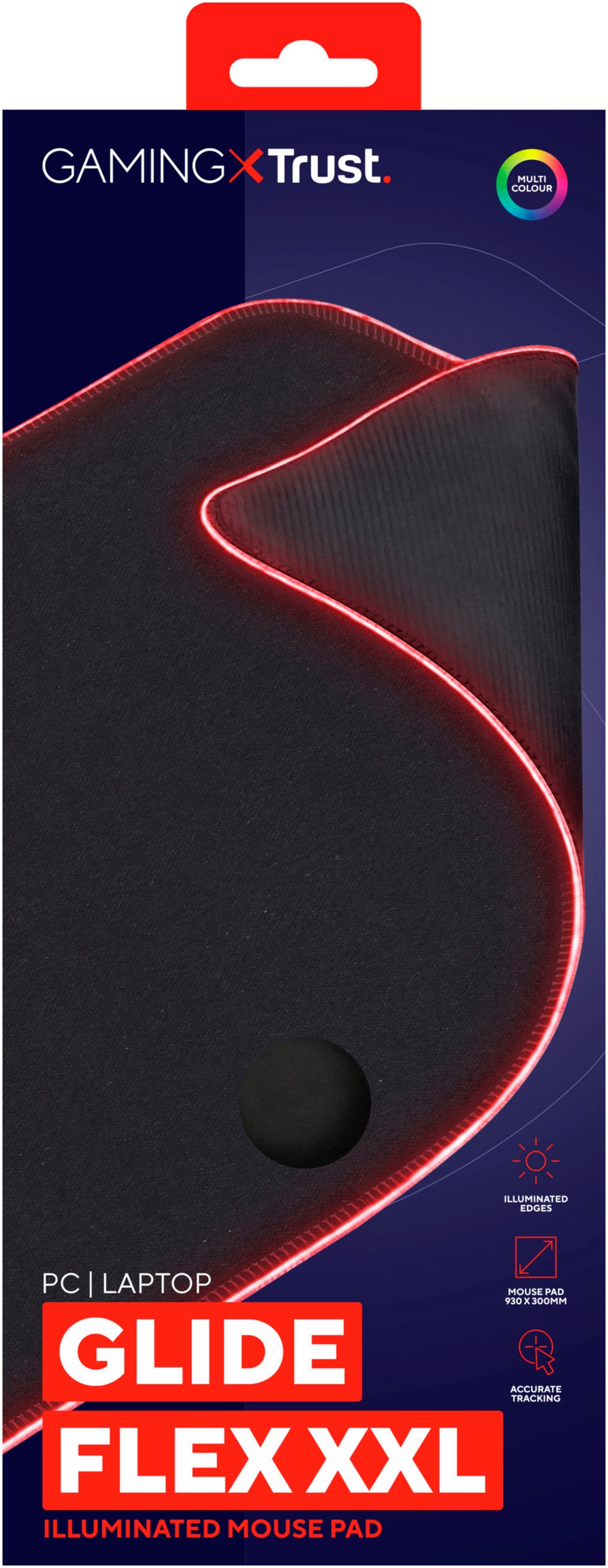 Trust Mauspad »GXT764 GLIDE-FLEX RGB XXL«
