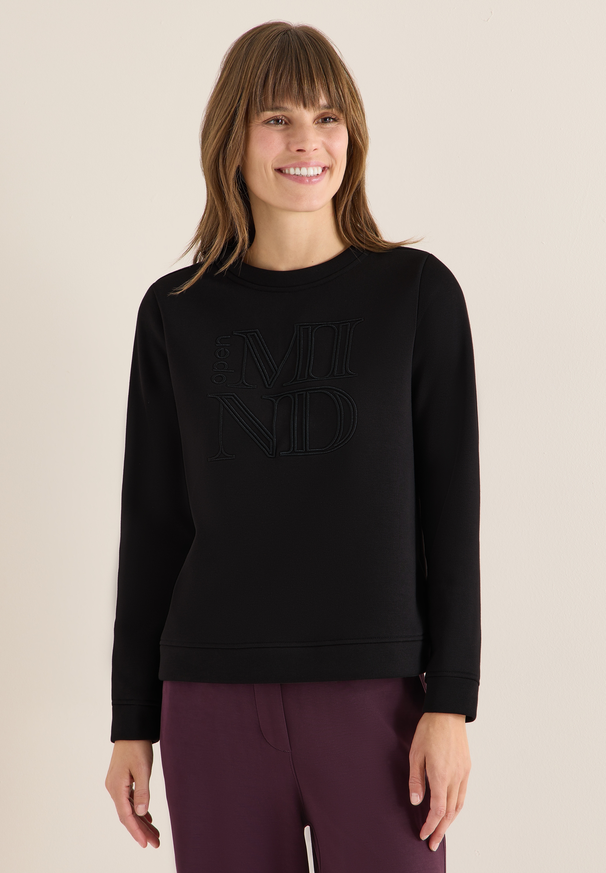 Cecil Sweatshirt, Mit Stickerei günstig online kaufen