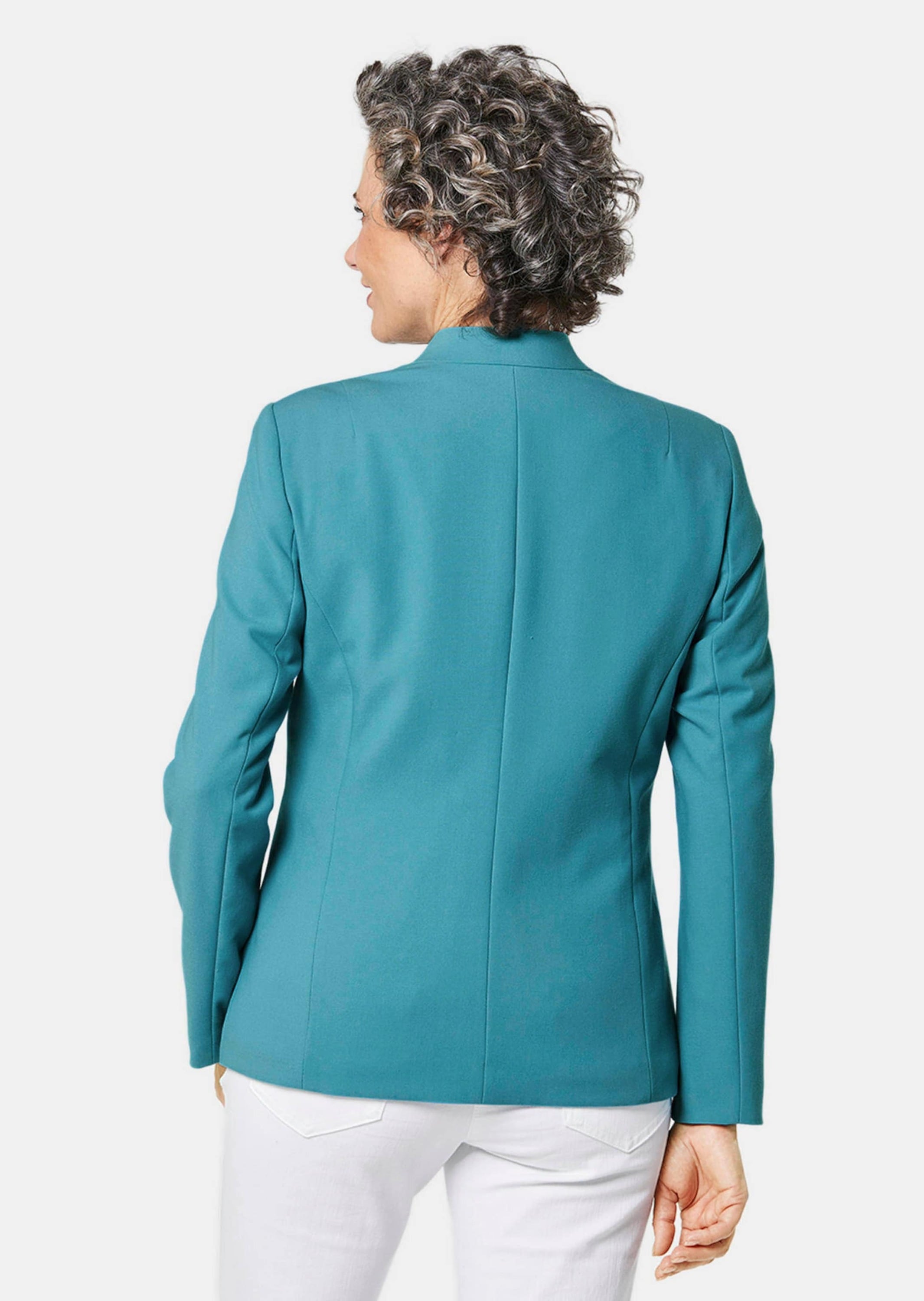 GOLDNER Jackenblazer »Blazer Blazer mit raffinierter Kragenlösung«
