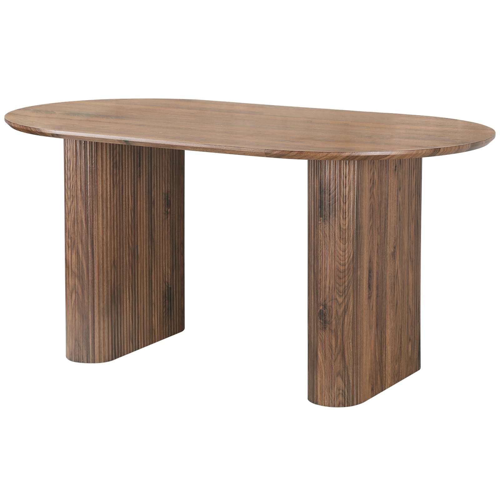 OTTO home Esstisch "Bostonia" ovaler Esstisch, Beine mit Rillenstruktur, pf günstig online kaufen