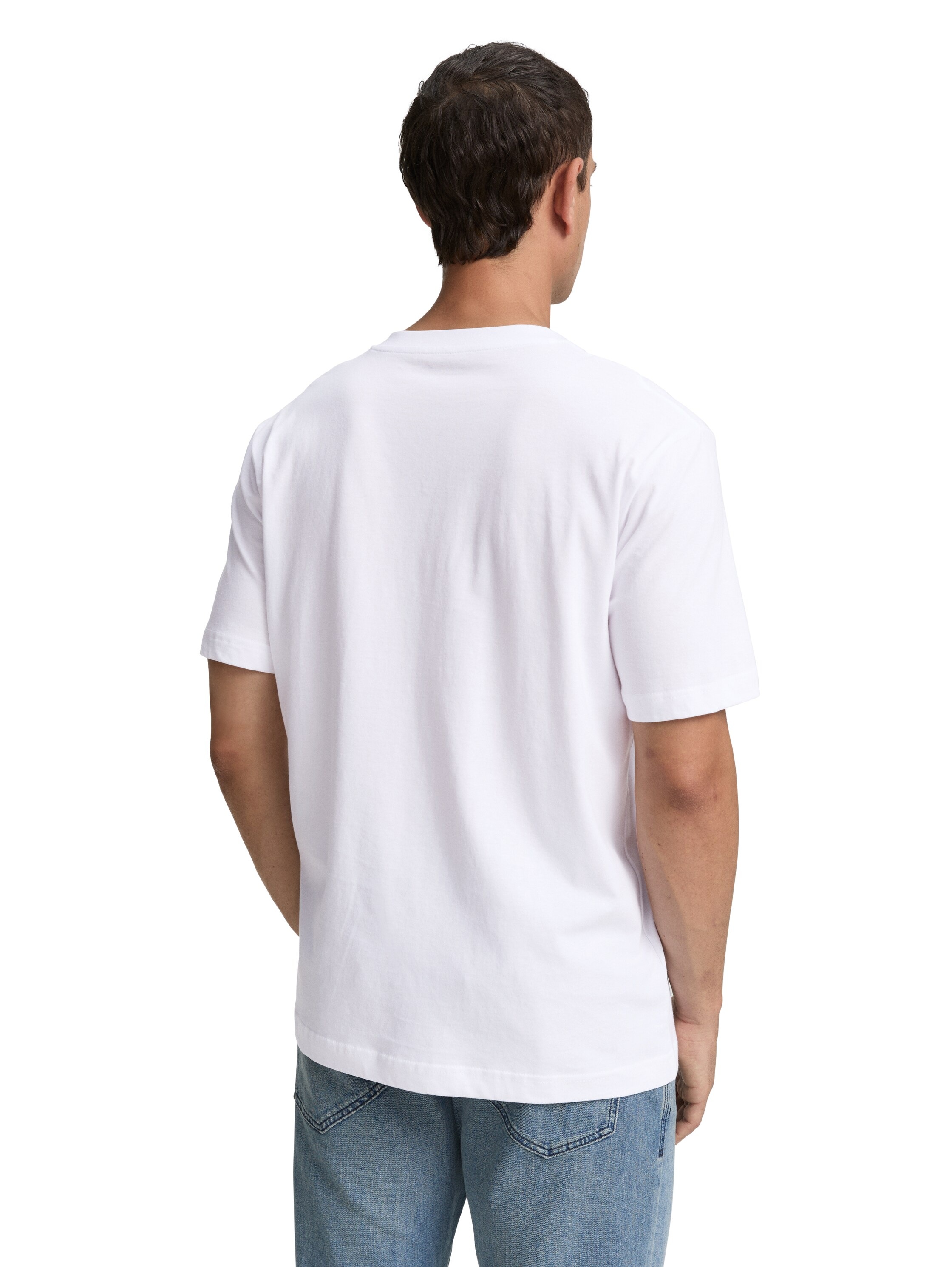 Thumbnail - TOM TAILOR T-Shirt Packung, 2 Stk. tlg. mit V-Ausschnitt, Doppelpack