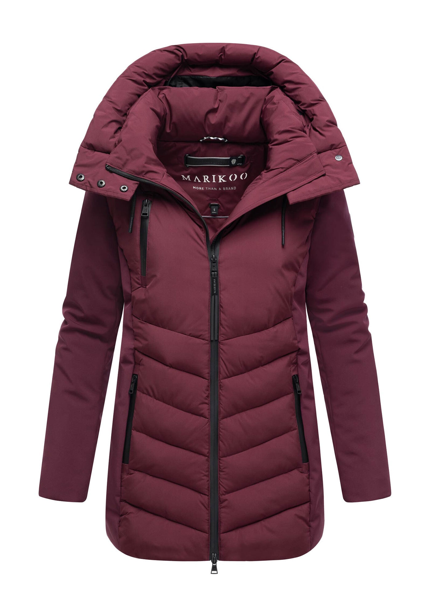 Marikoo Winterjacke »Tivaa«, Feminine Silhouette