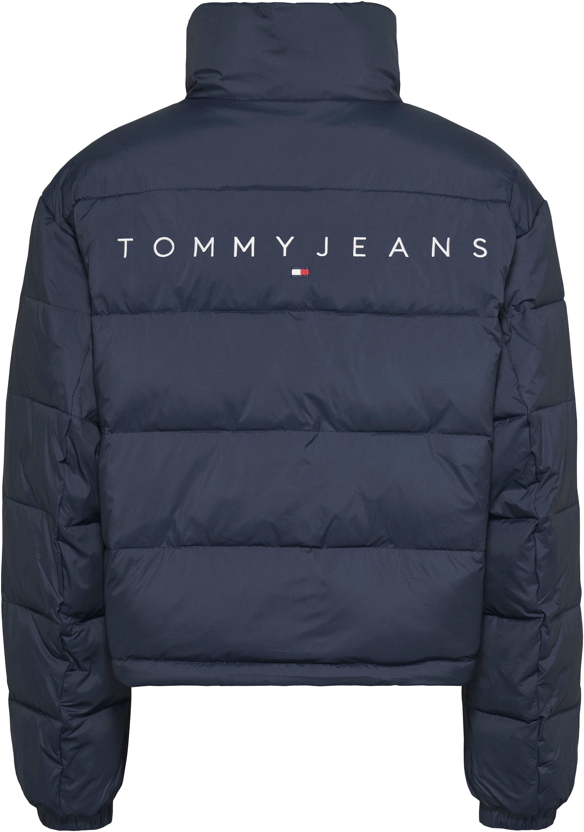 kaufen Kurzmantel Jeans mit PUFFER«, Logopatch Tommy LOGO | BAUR »TJW BACK