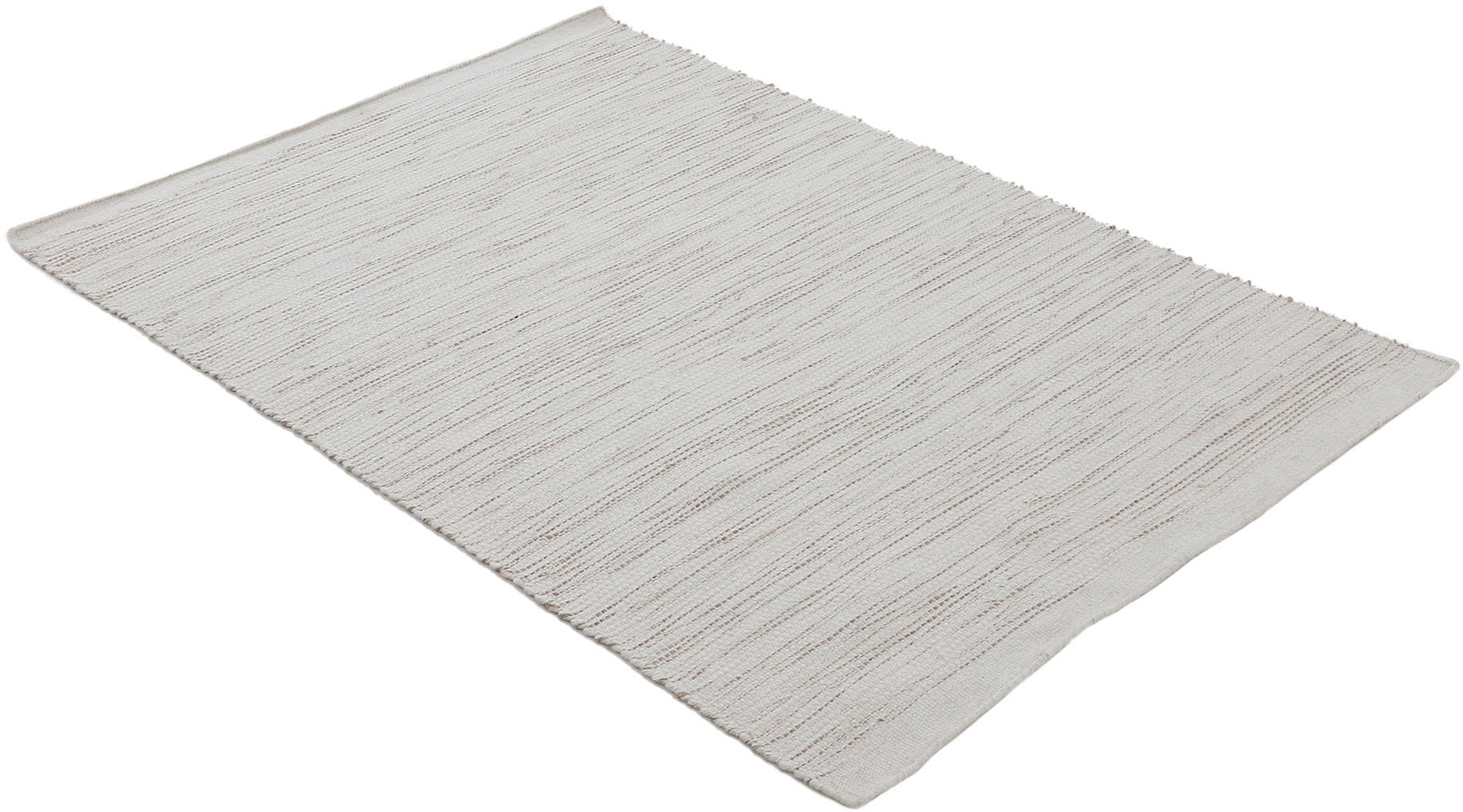 Thumbnail - carpetfine Wollteppich "Mona, auch als Läufer", rechteckig, 5 mm Höhe, 80% Wolle, Wendeteppich aus Wolle/Baumwolle, Wohn...