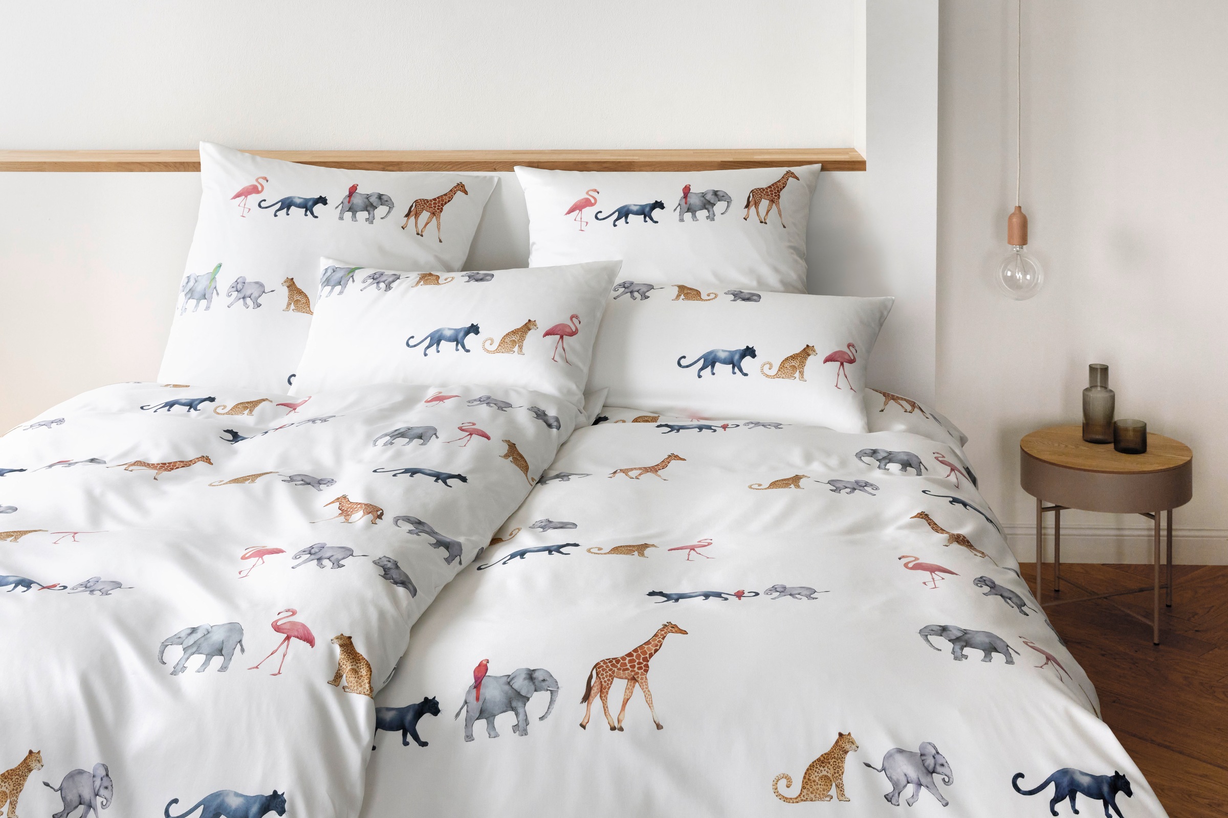 Elegante Bettwäsche "Parade" 2 Stk. tlg. angenehmes Hautgefühl günstig online kaufen