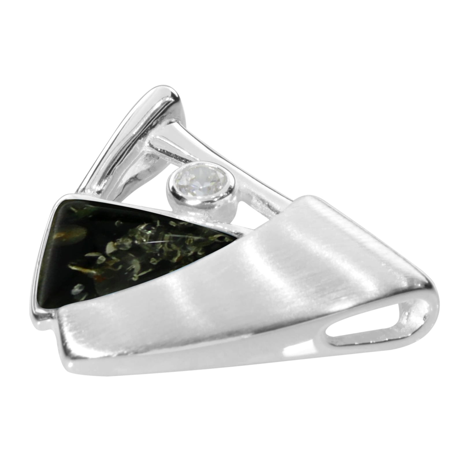 OSTSEE-SCHMUCK Kettenanhänger »- Gleiter-Sigri - Silber 925/000 - Bernstein«