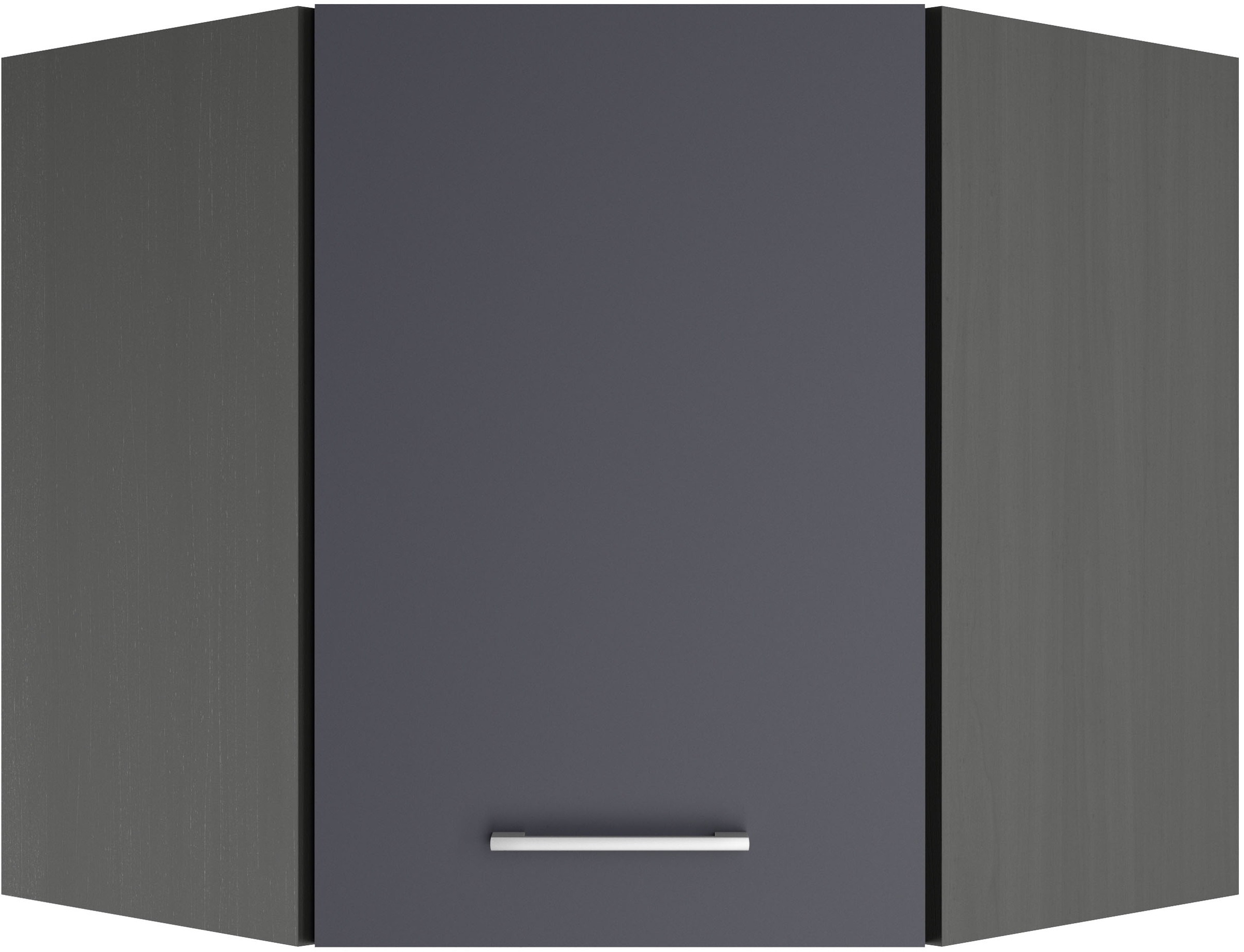 KOCHSTATION Eckhängeschrank »KS-Milan«, HELD Möbel, Eckhängeschrank 60x60 cm, matte oder hochglänzende Fronten