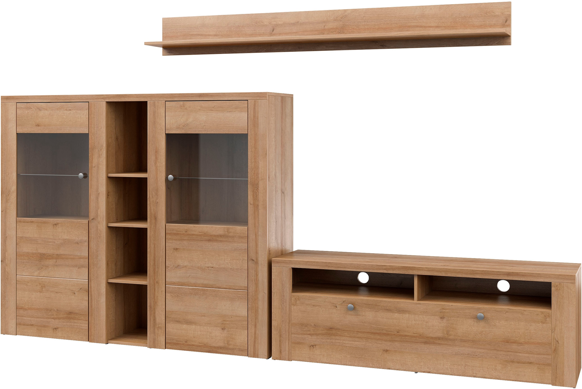 OTTO home Wohnwand "Larona, Wohnwand, Set 3 teilig," 3 Stk. tlg.
