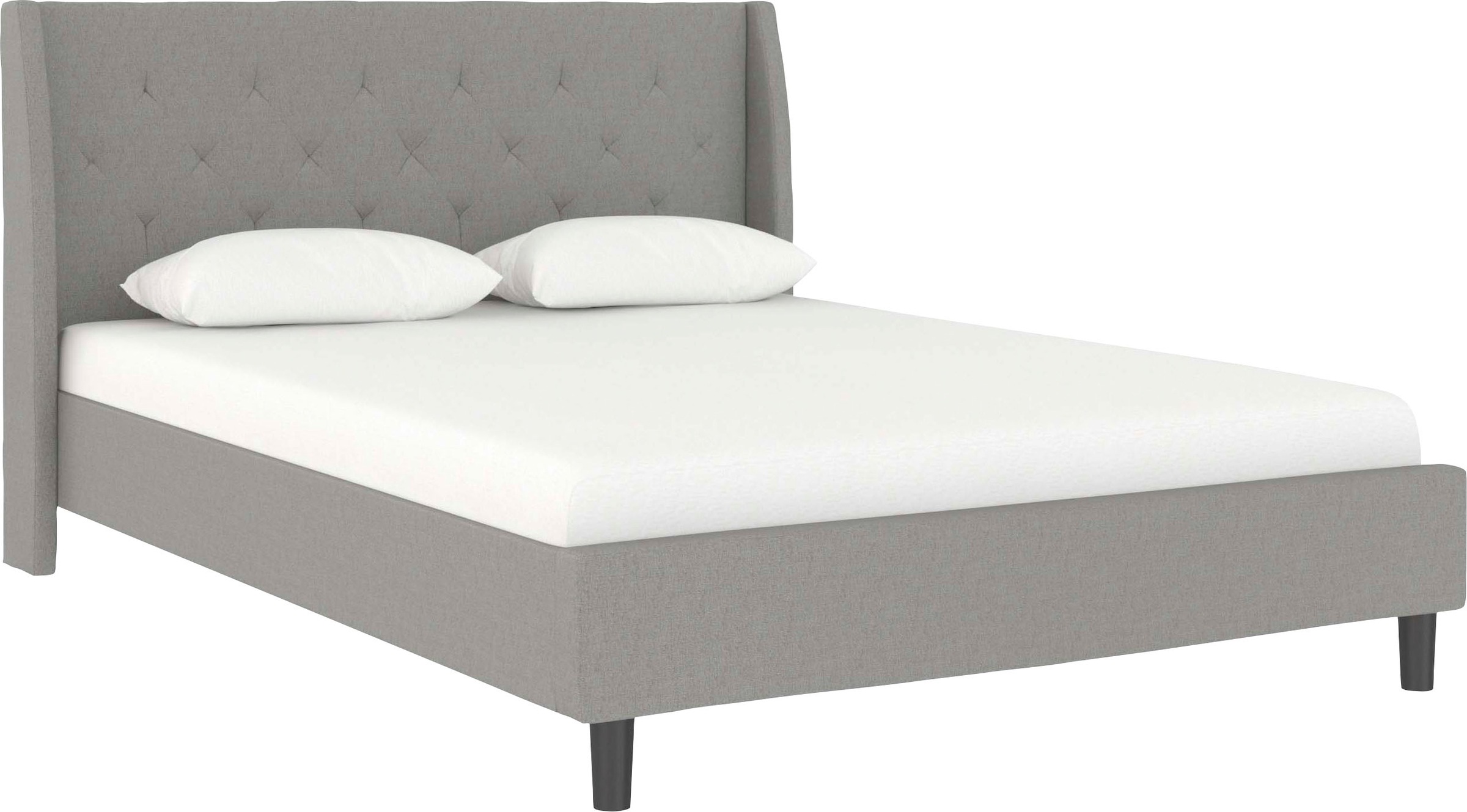 OTTO home Polsterbett "Kempton" 1 Stk. tlg. mit Rautenheftung, gepolstert, günstig online kaufen