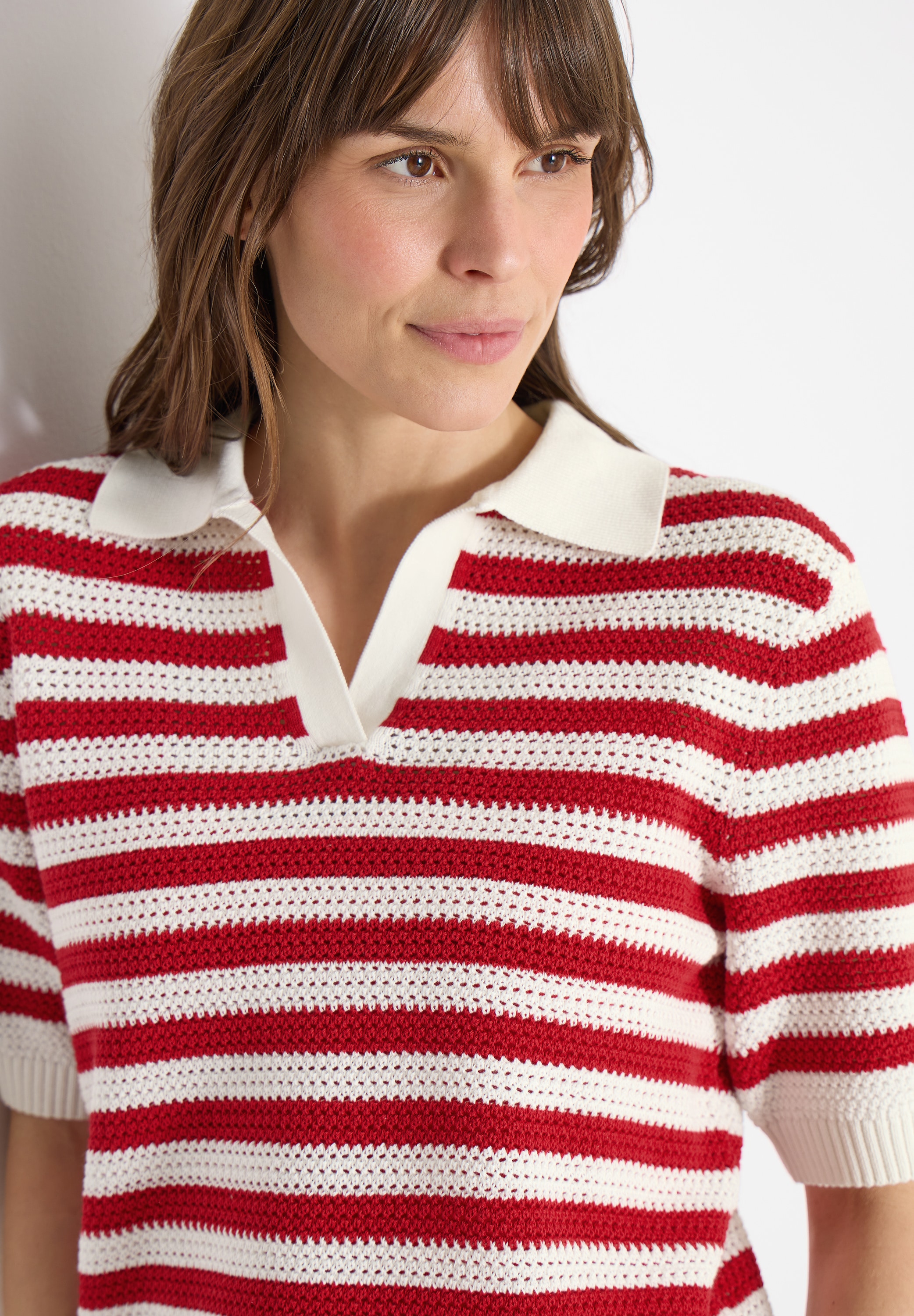Cecil Poloshirt aus reiner Baumwolle
