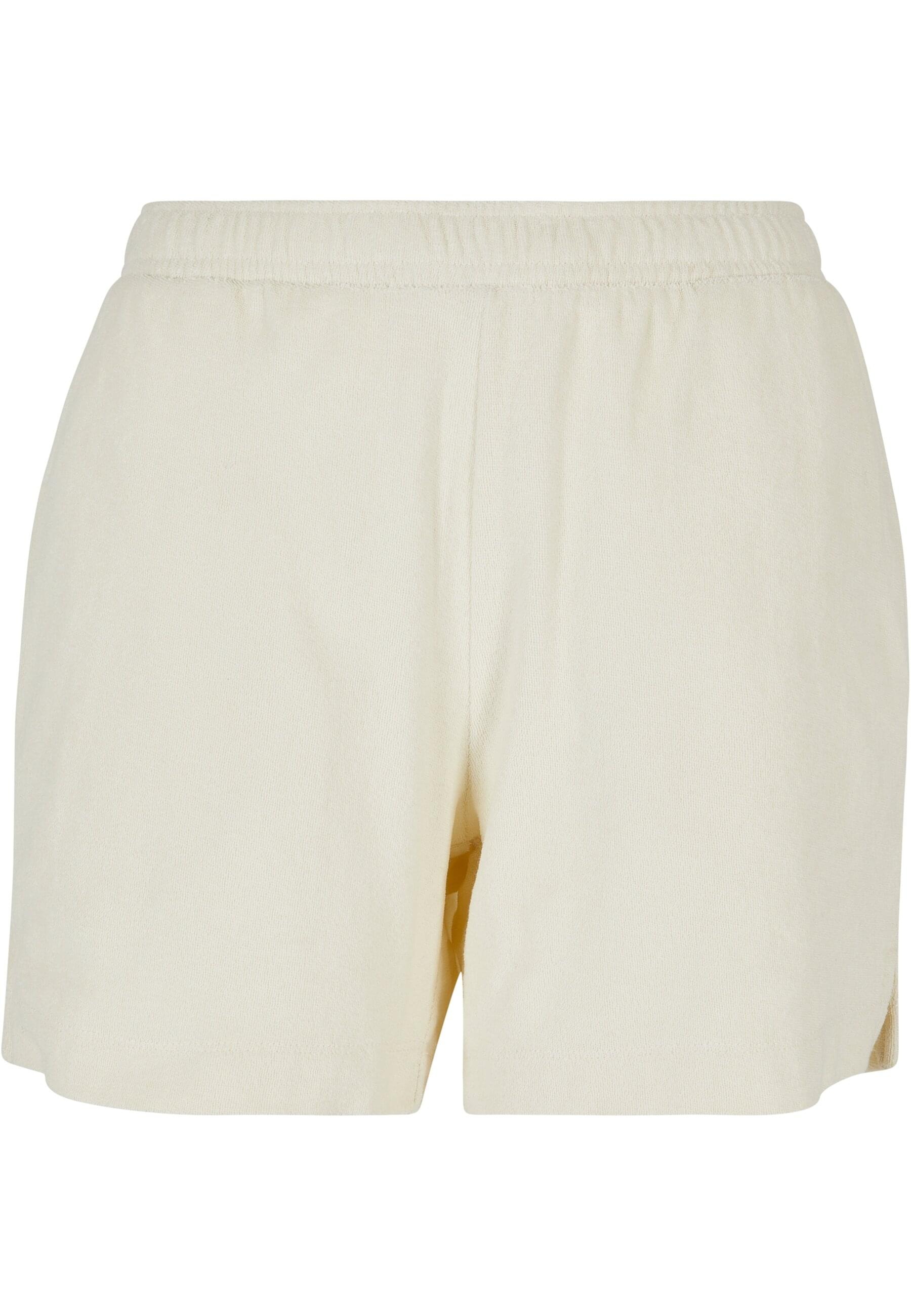 URBAN CLASSICS Shorts "Urban Classics Damen Ladies Towel Shorts", (1 tlg.)